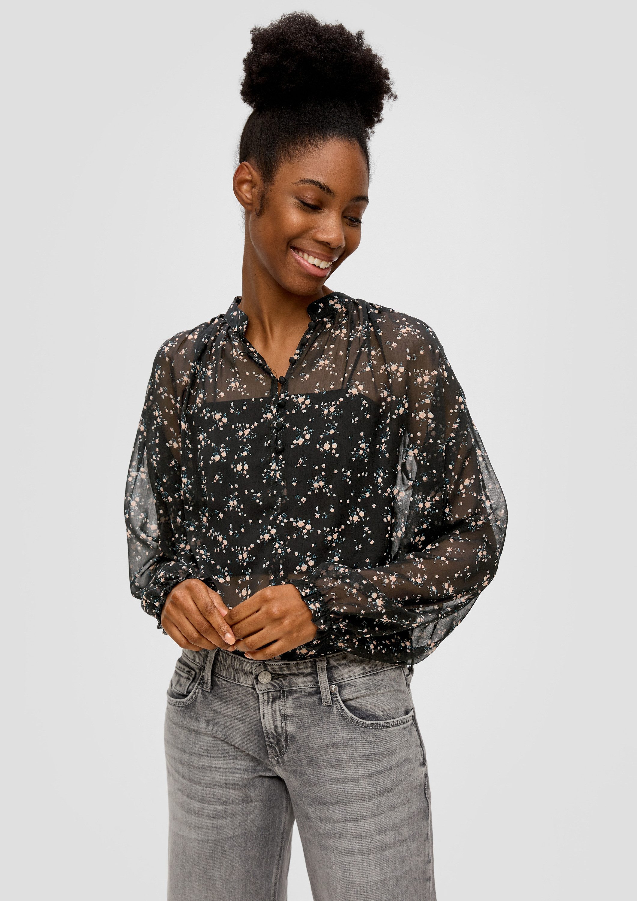 Langarmbluse Bluse