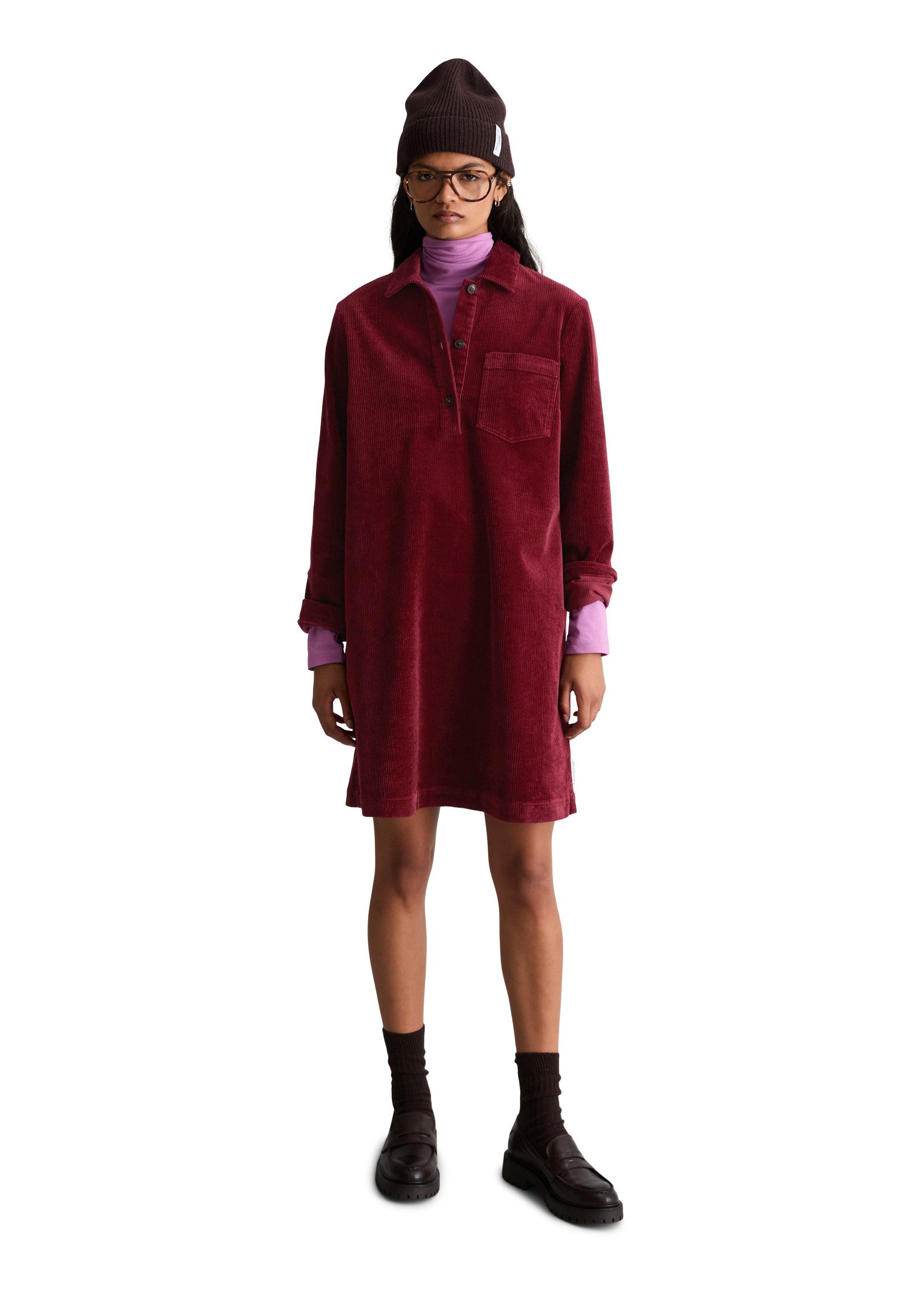 Marc O'Polo DENIM Minikleid aus Baumwoll-Stretch – Bild 5 von 5