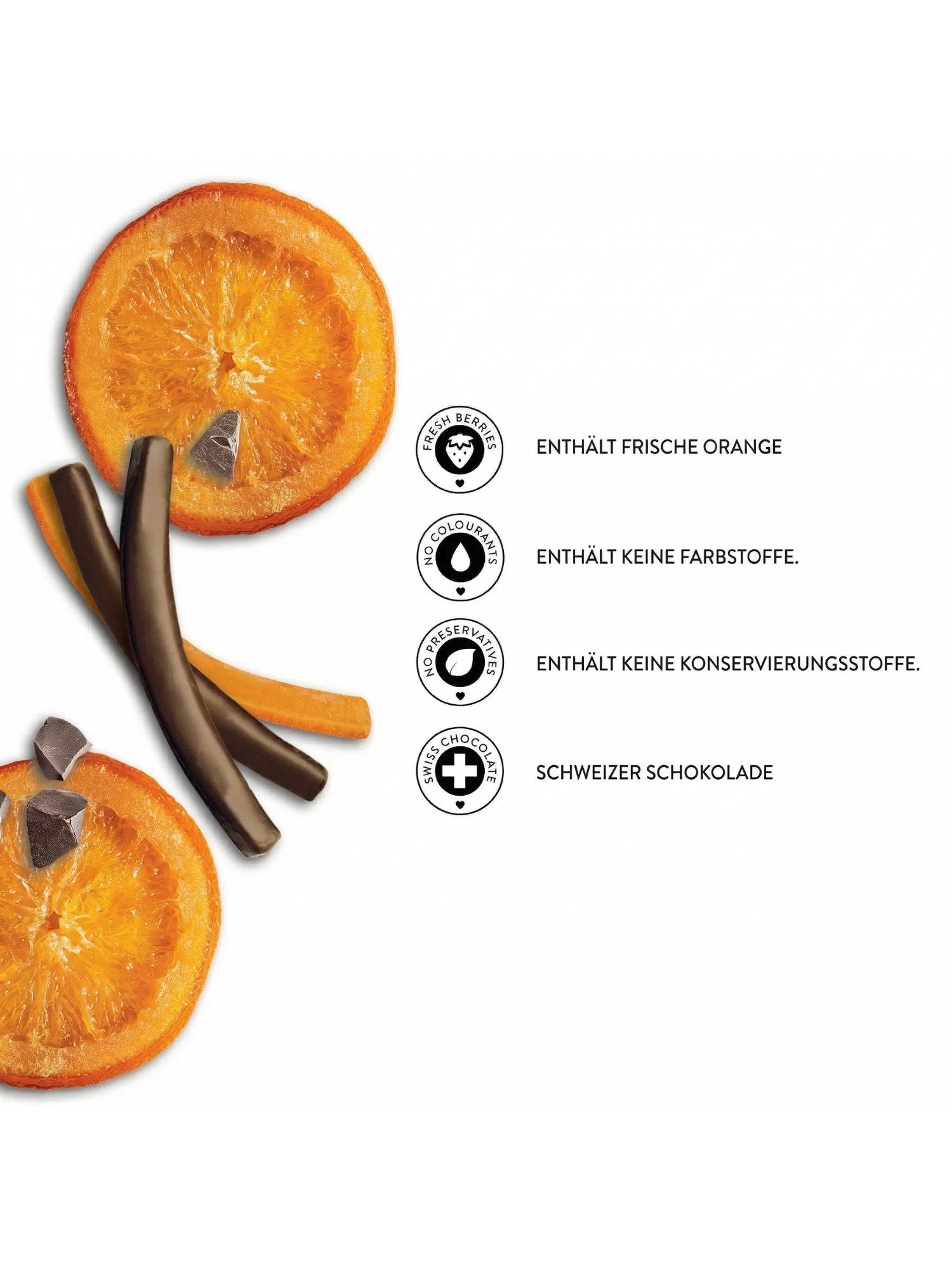 PATISLOVE Schokolade Patislove Zartbitterschokolade Orangen-Sticks, Schoko-Stäbchen, 80g, Fruchtige Orangenfüllung, Edelbitterschokolade, Premium-Qualität – Bild 4 von 5