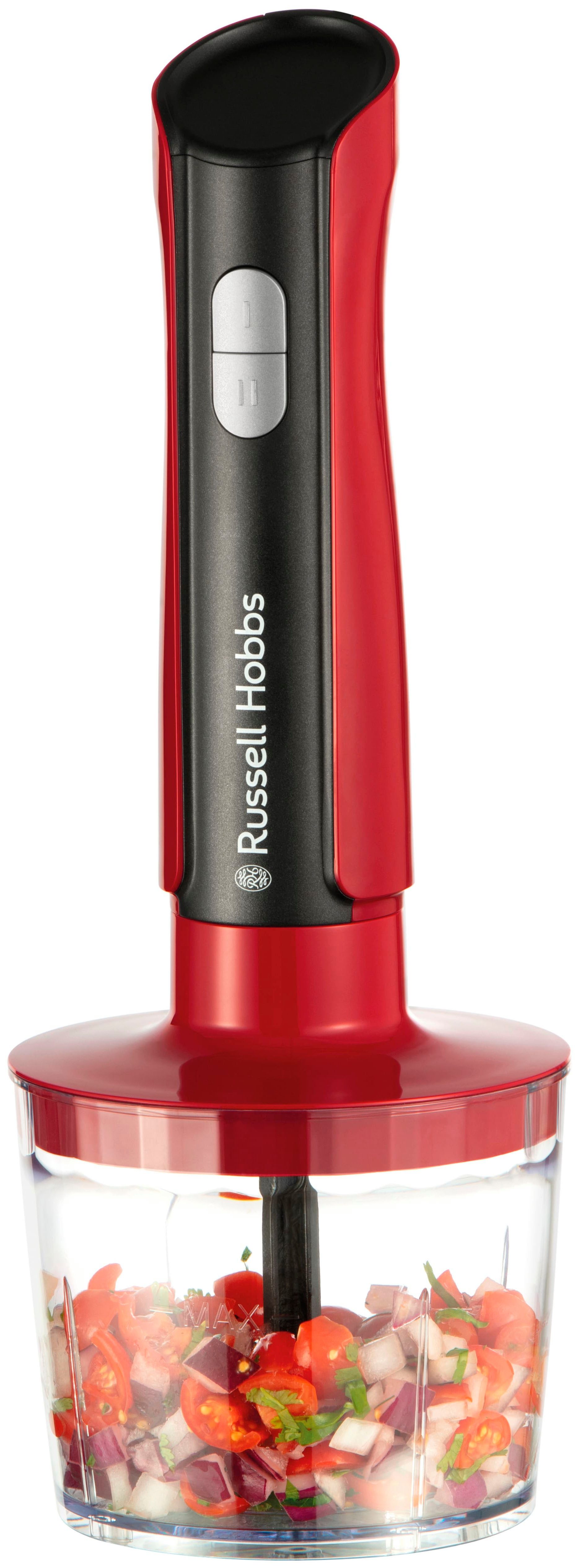 RUSSELL HOBBS Stabmixer Desire 3in 1 27140-56, 500 W, rot – Bild 2 von 5