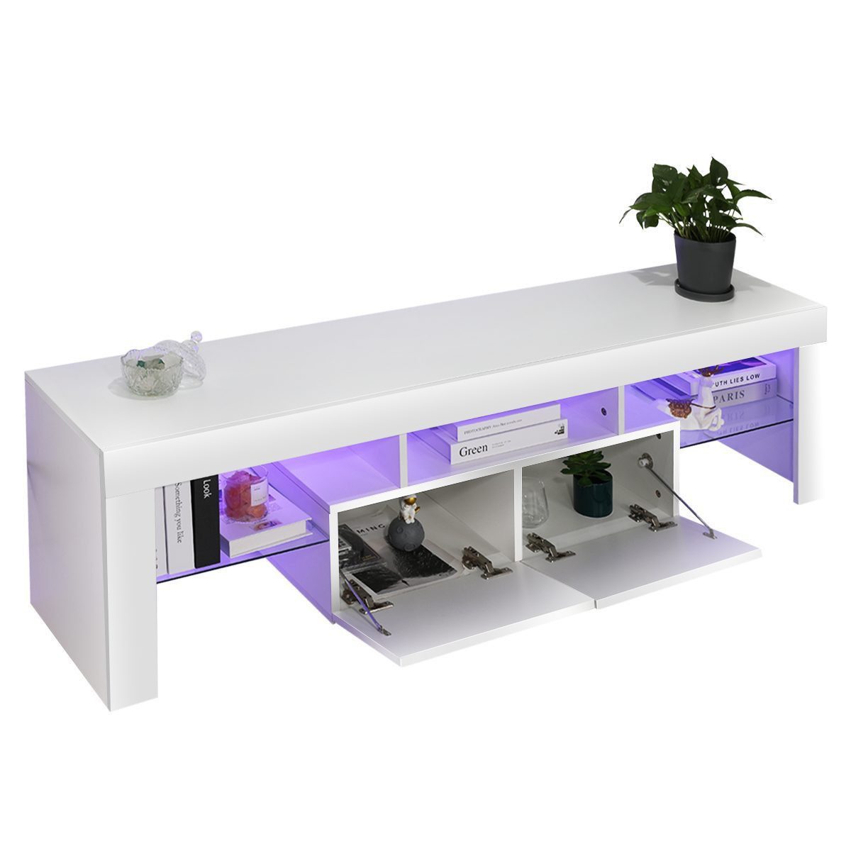 WILGOON TV-Schrank TV Board mit 16 günstig online kaufen