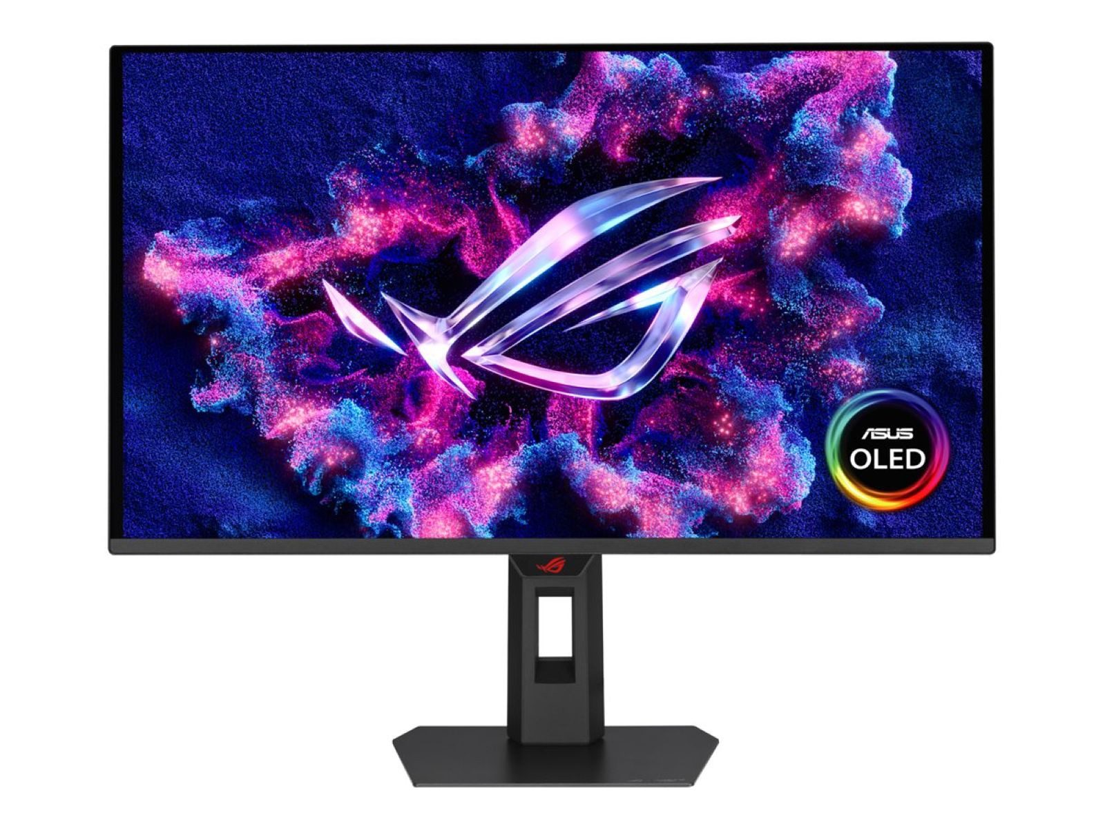 Asus XG27AQDPG Gaming-Monitor (67,8 cm/27 ", 2560 x 1440 px, QHD, 0,03 ms Reaktionszeit, 500 Hz, OLED, Höhe, Pivot (Rotation), Drehung, Neigung)