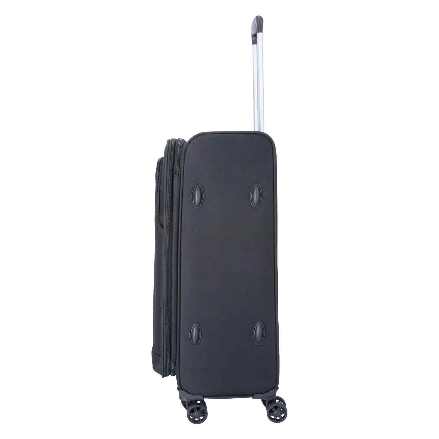 TheTrueC Koffer TheTrueC 4 Rollen Koffer Superlight 68cm Kopenhagen Black, günstig online kaufen