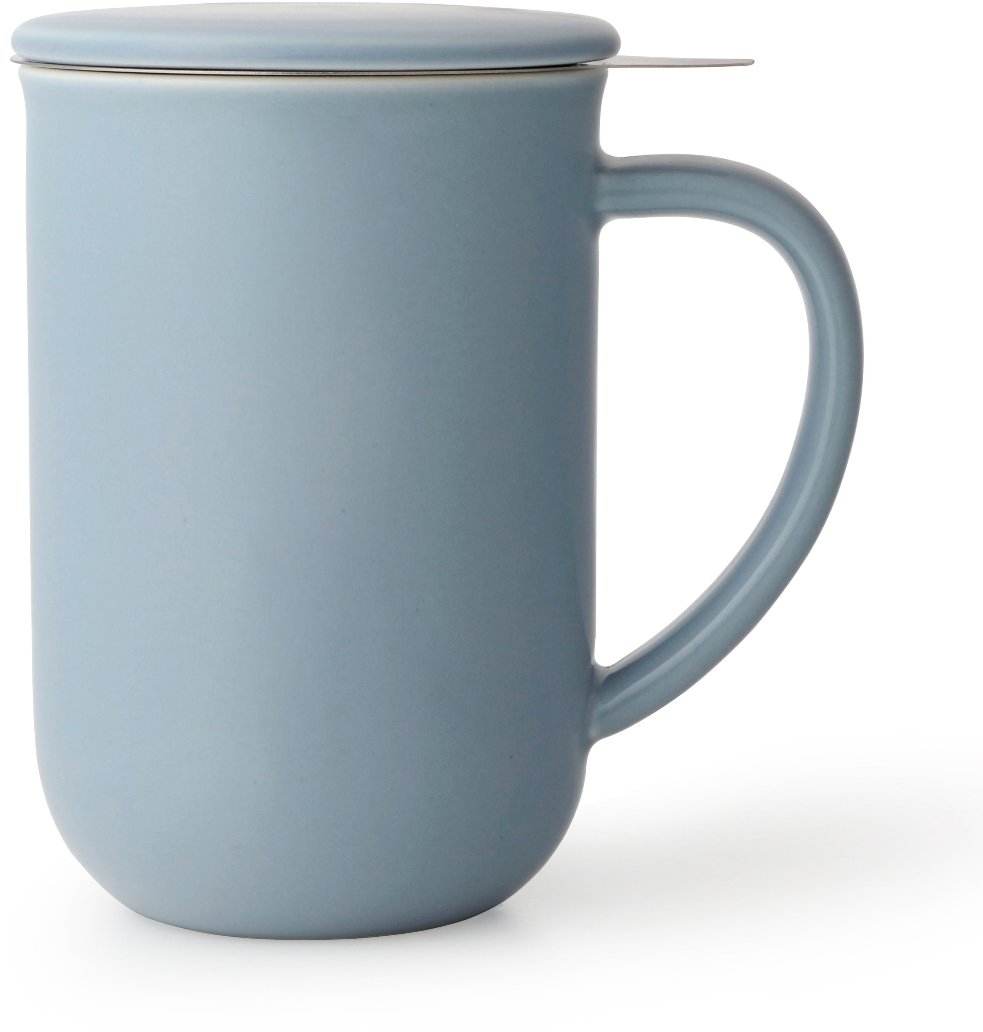 Viva Tasse Balance, Edelstahl, Porzellan, Porzellan, mit Teesieb und Deckel, 500 ml