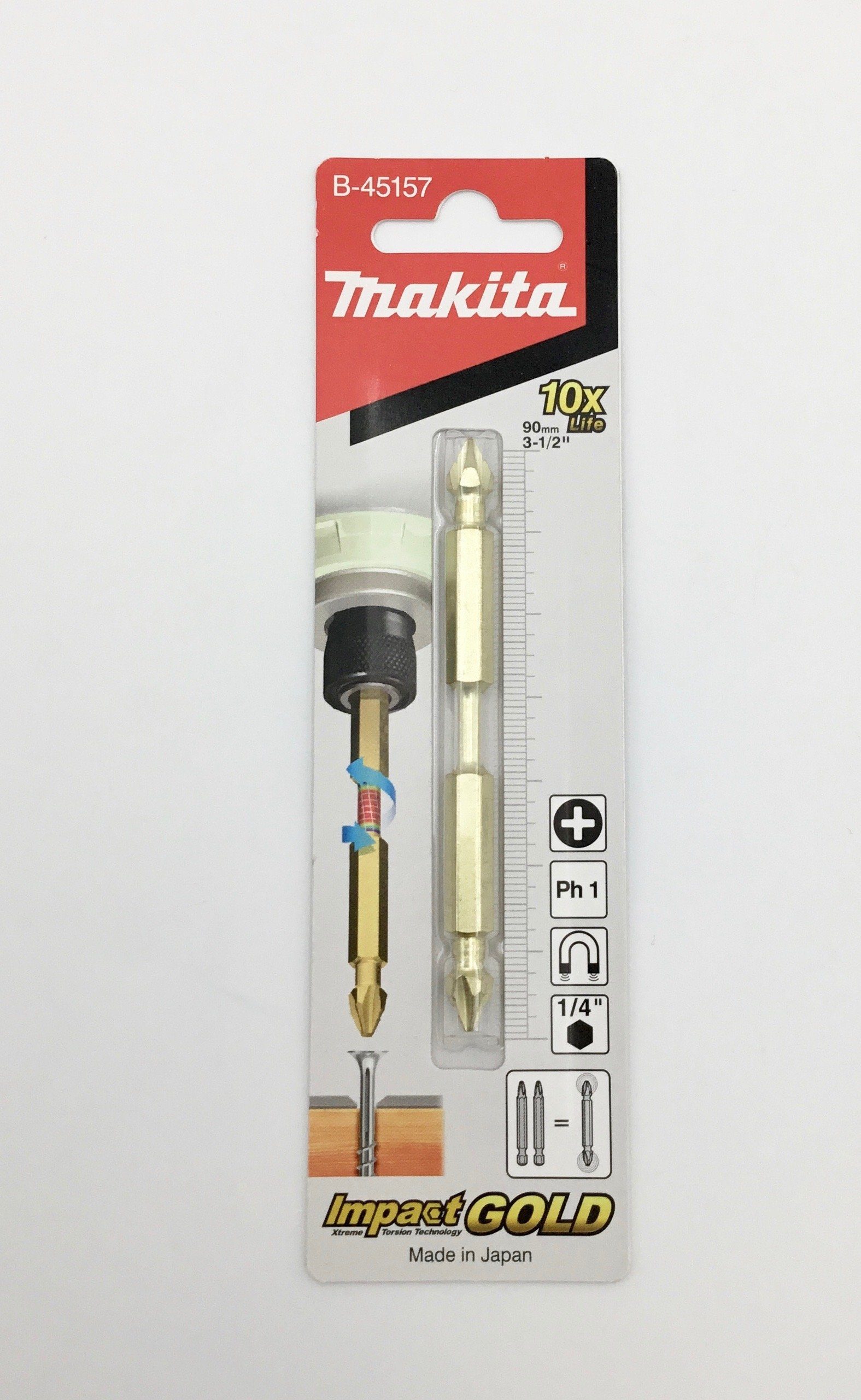 Makita Bit-Set BIT - mm Doppelkreuzschlitzbit PH1 90