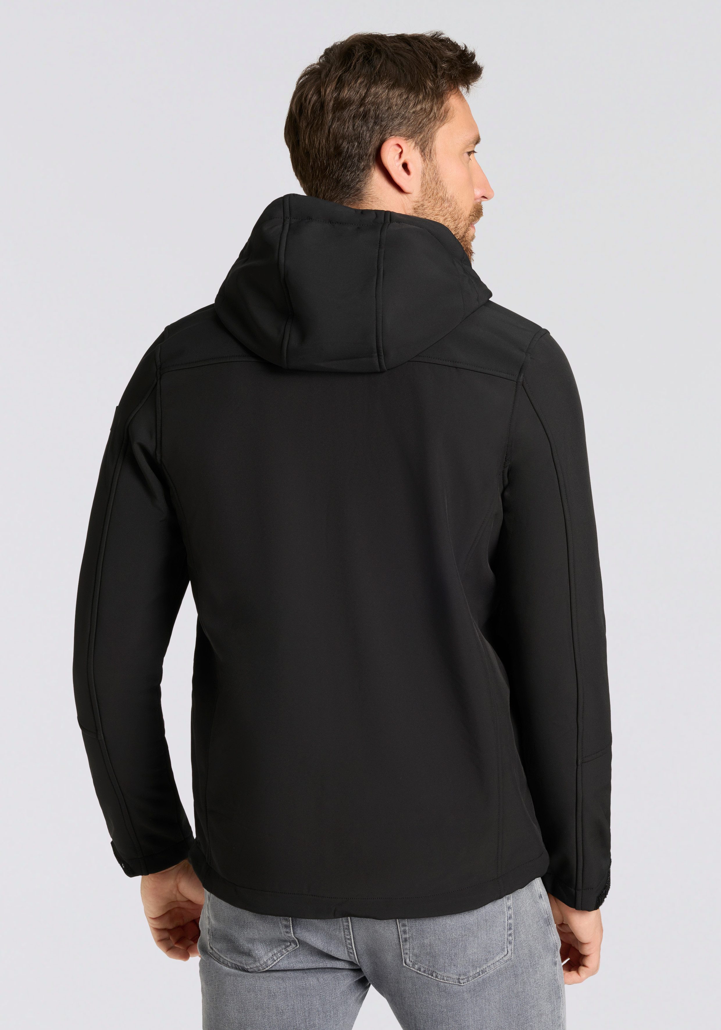 Killtec Softshelljacke KOW 79 MN SFTSHLL JCKT wasserabweisend mit 10.000 mm Wassersäule, atmungsaktiv