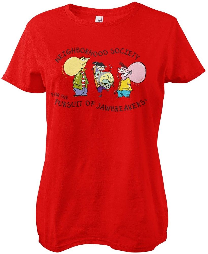 Cartoon Network T-Shirt Ed, Edd n Eddy Neighborhood Society Girly Tee