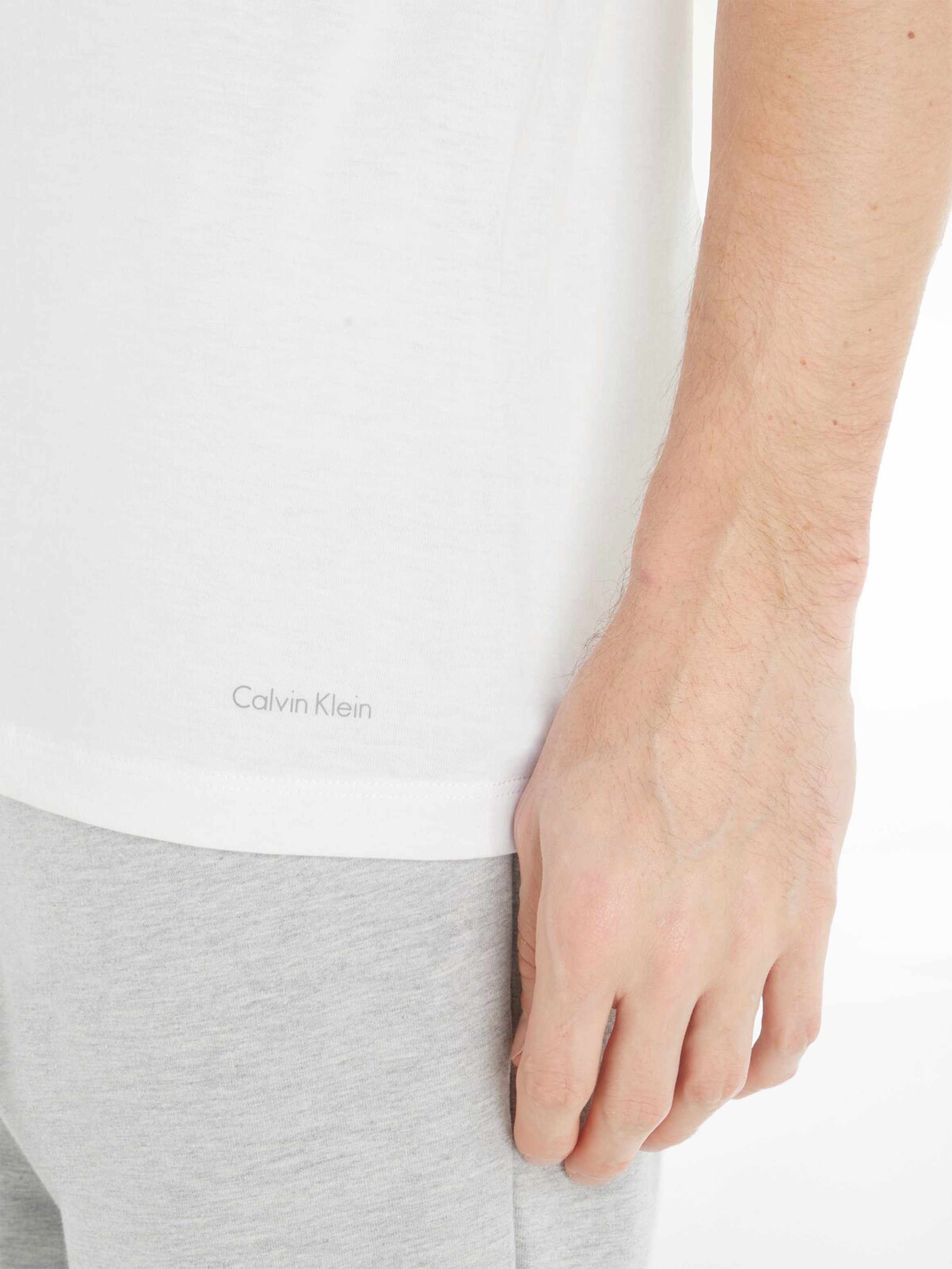Calvin Klein Underwear T-Shirt (3er-Pack) weiß uni