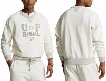 Ralph Lauren Sweatshirt POLO RALPH LAUREN Vintage Off-White Sweater Sweatshirt Jumper Pulli Pu