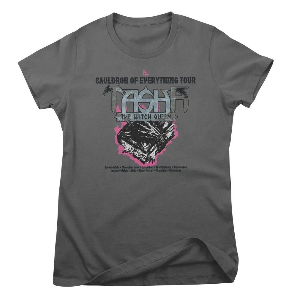 DUNGEONS & DRAGONS T-Shirt D&D - Tasha The Witch Queen Tour Girly Tee