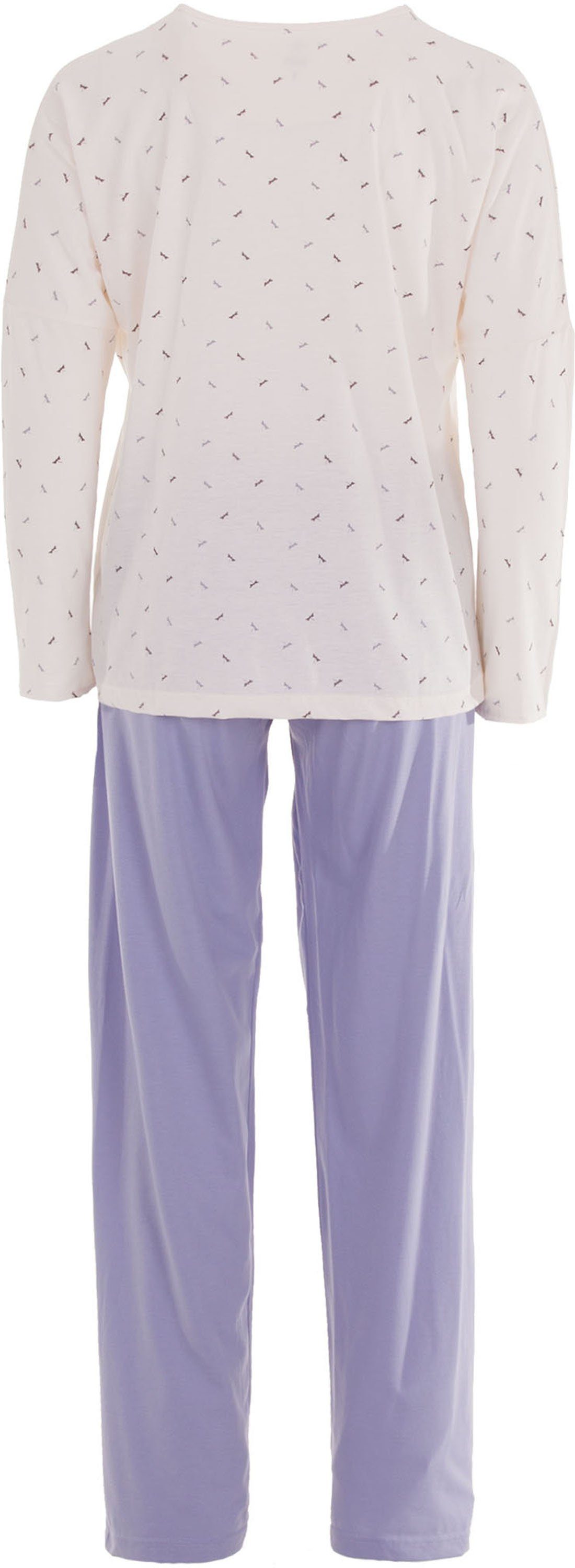 zeitlos Pyjama Pyjama Set Langarm - Libelle