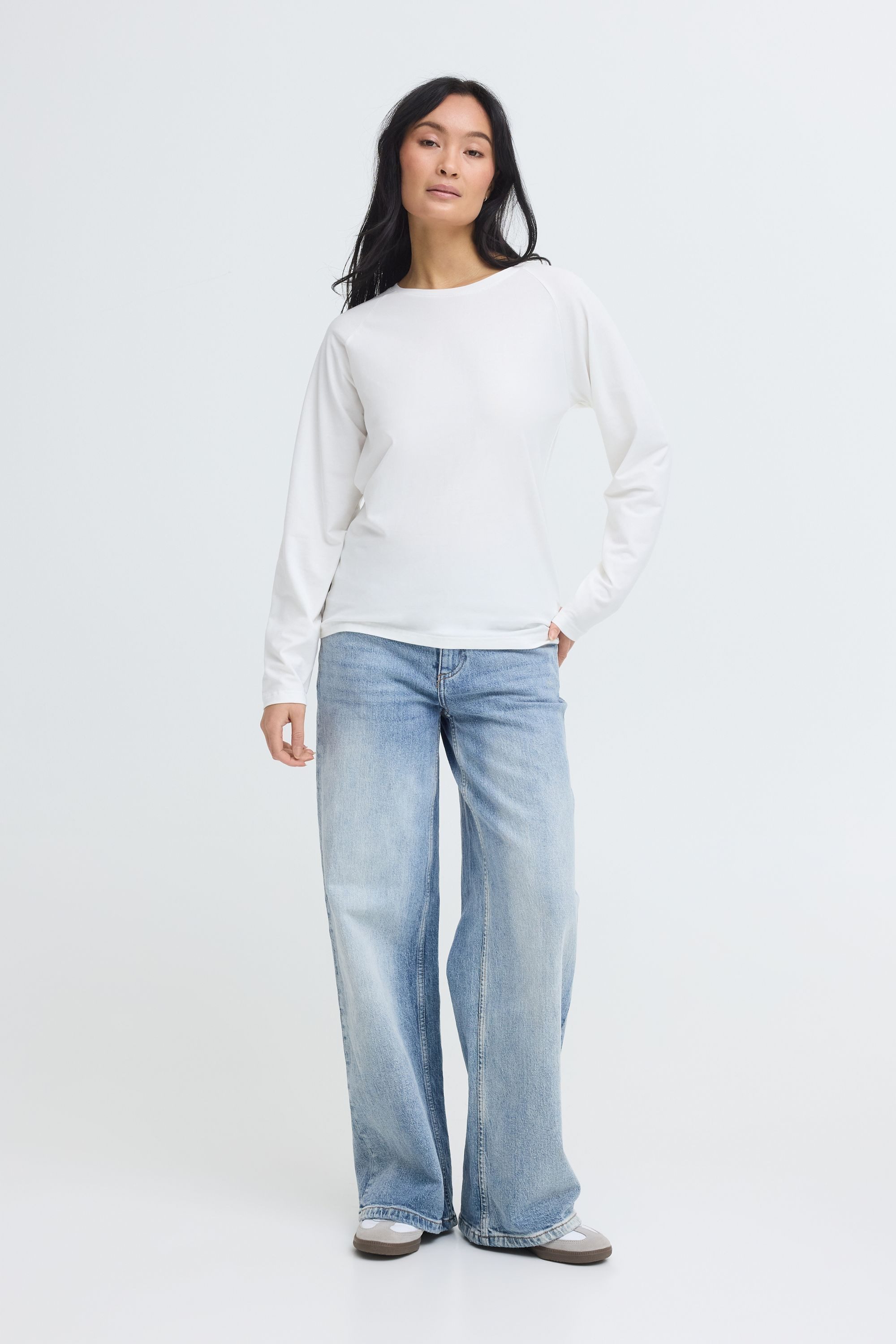OXMO Langarmshirt OXNPubby Basic Longsleeve