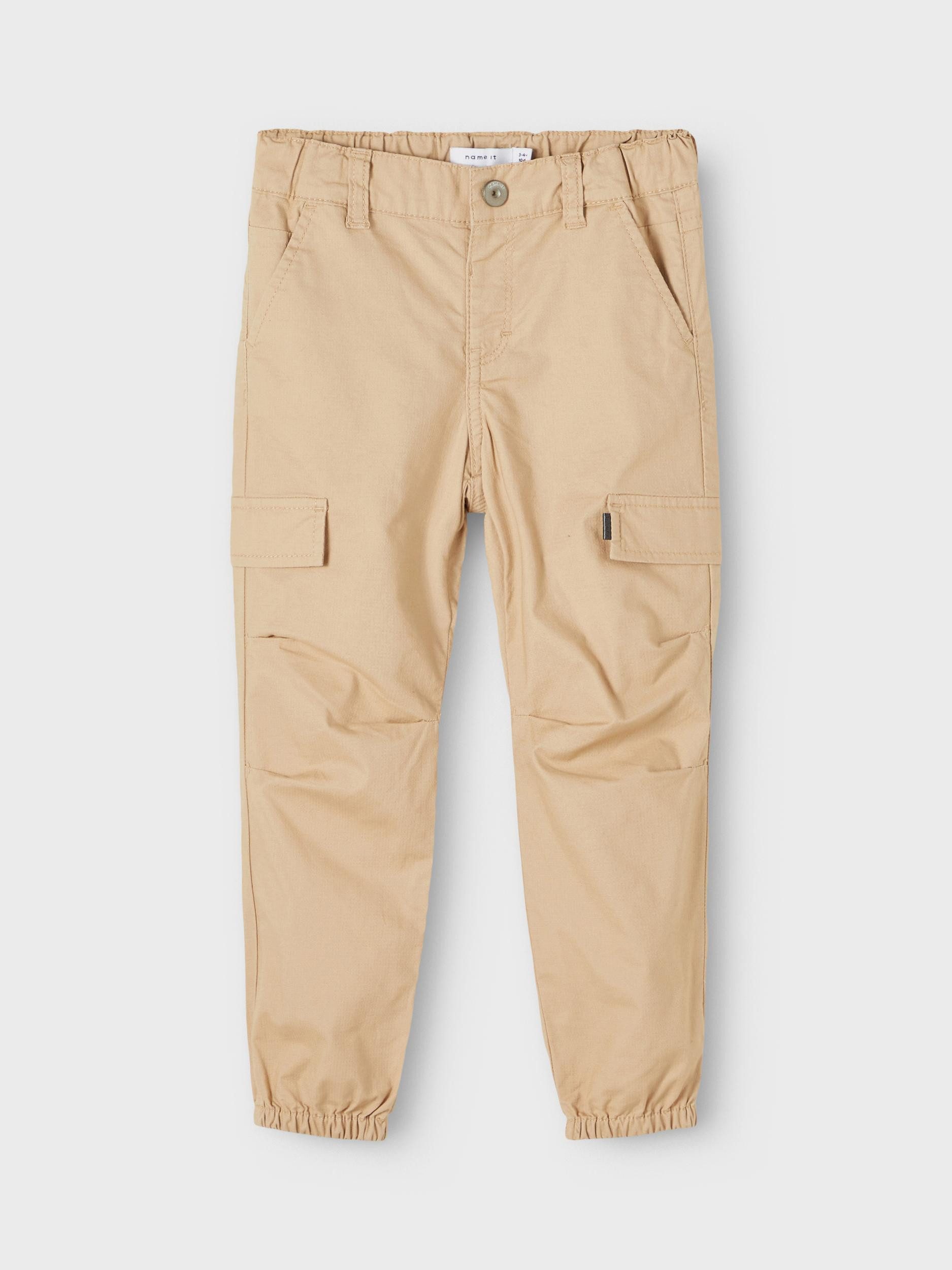 Name It Stoffhose Cargo Hose für Jungen Incense 80 in Unifarbe – Bild 3 von 5