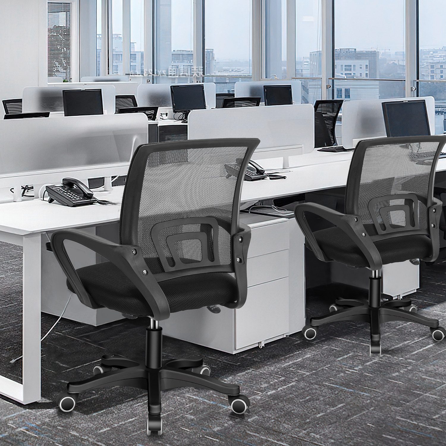 WILGOON Bürostuhl Ergonomischer Schreibtischstuhl mit Armlehnen, günstig online kaufen