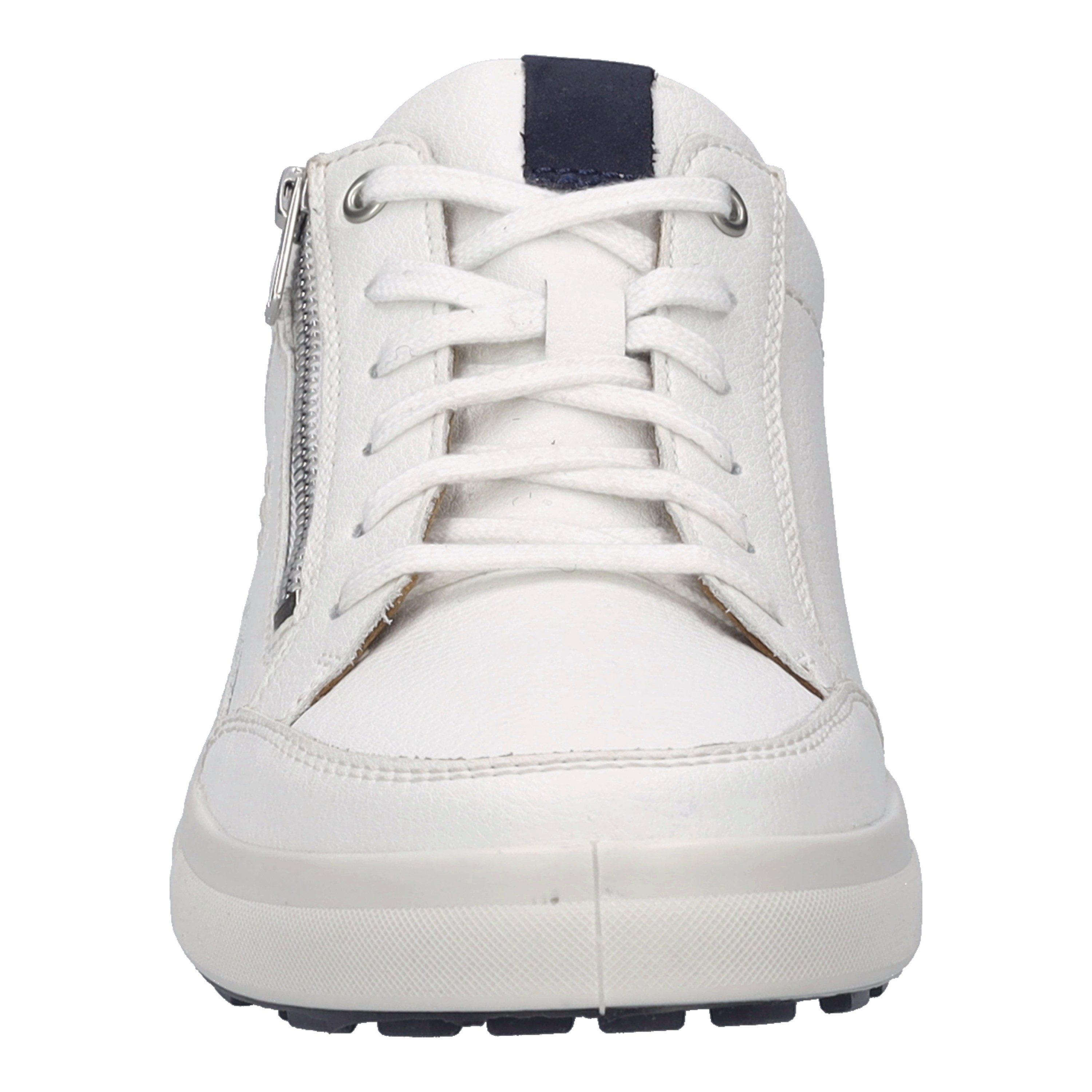 Josef Seibel Maddox 07 Sneaker Komfortschuh, Schnürschuh, Freizeitschuh mit Reißverschluss, G-Weite