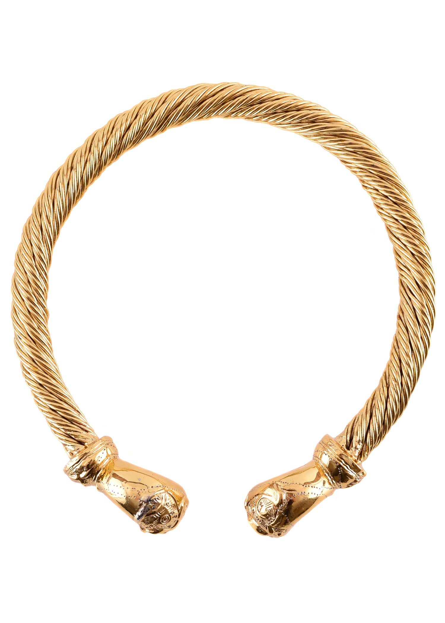 Battle Merchant Burgfräulein-Kostüm Großer Torques, Halsring