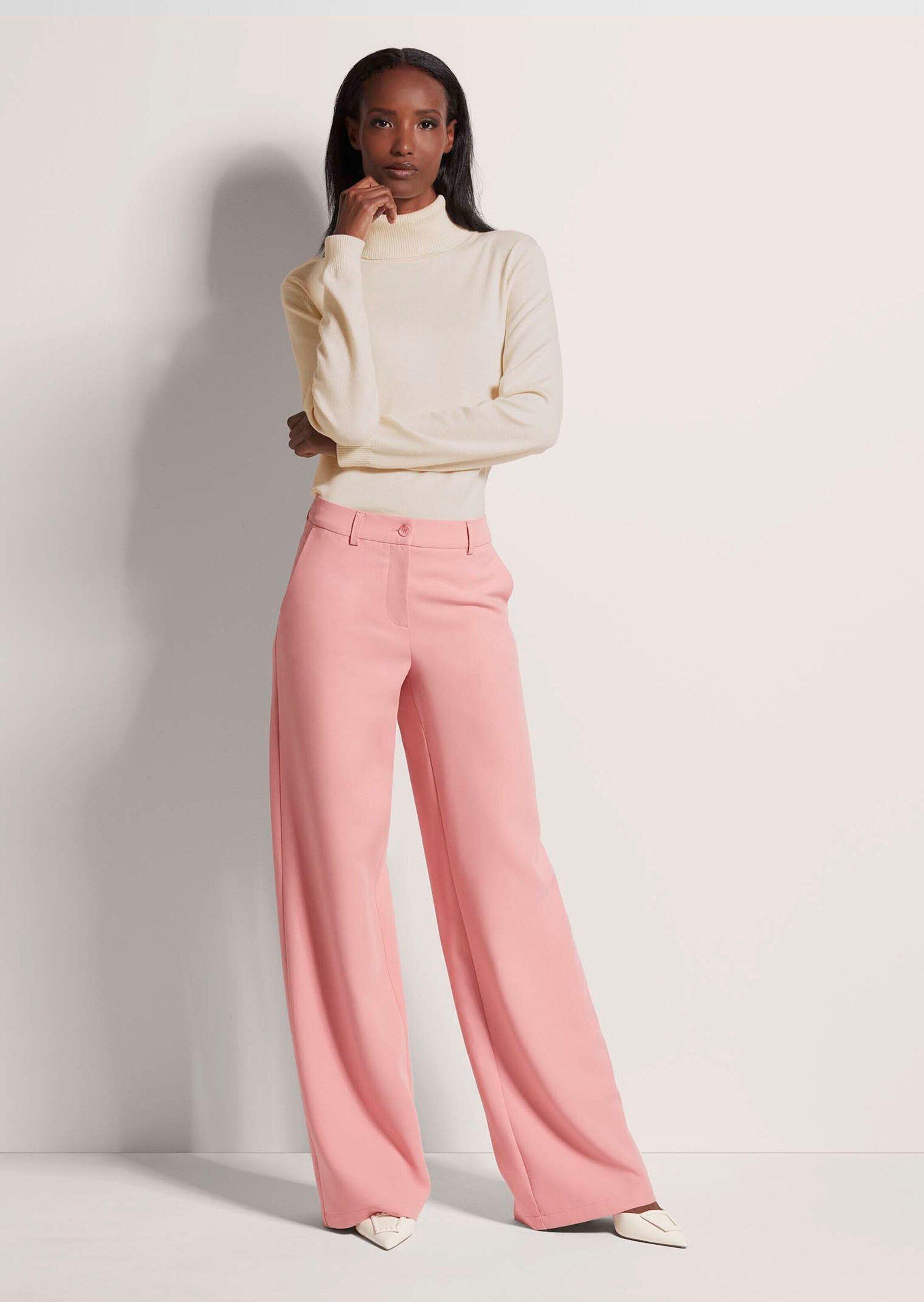 MADELEINE Bügelfaltenhose Weite Palazzo-Hose mit Bügelfalten günstig online kaufen