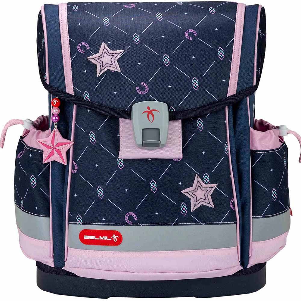 Belmil Schulranzen Set Classy PLUS 10-teilig 2025 Mädchen Midnight Gallop