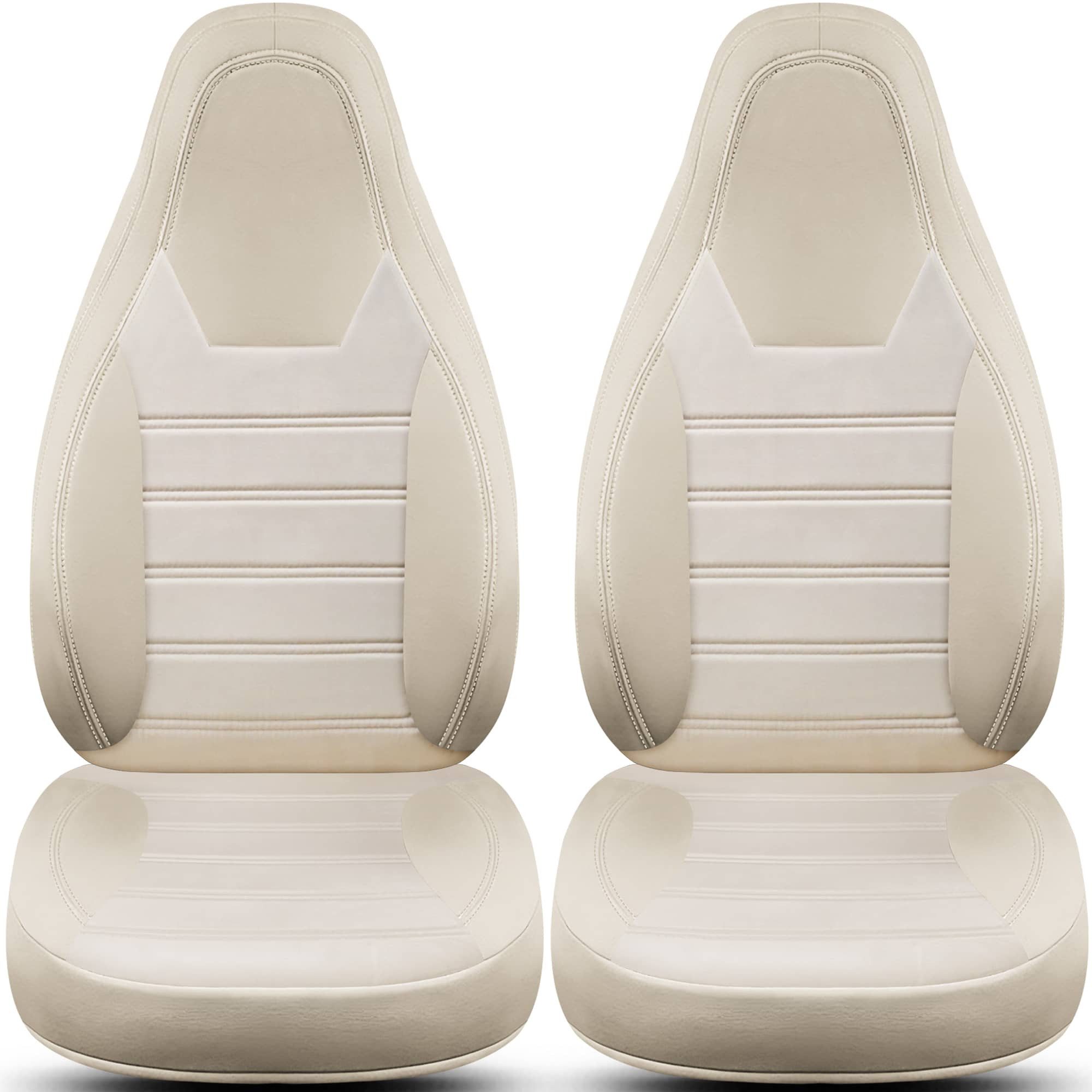 BREMER SITZBEZÜGE Autositzbezug für Chausson etape line (HW5), Set, 2-tlg., Schonbezüge Sitzbezüge Fahrer und Beifahrer, in Beige