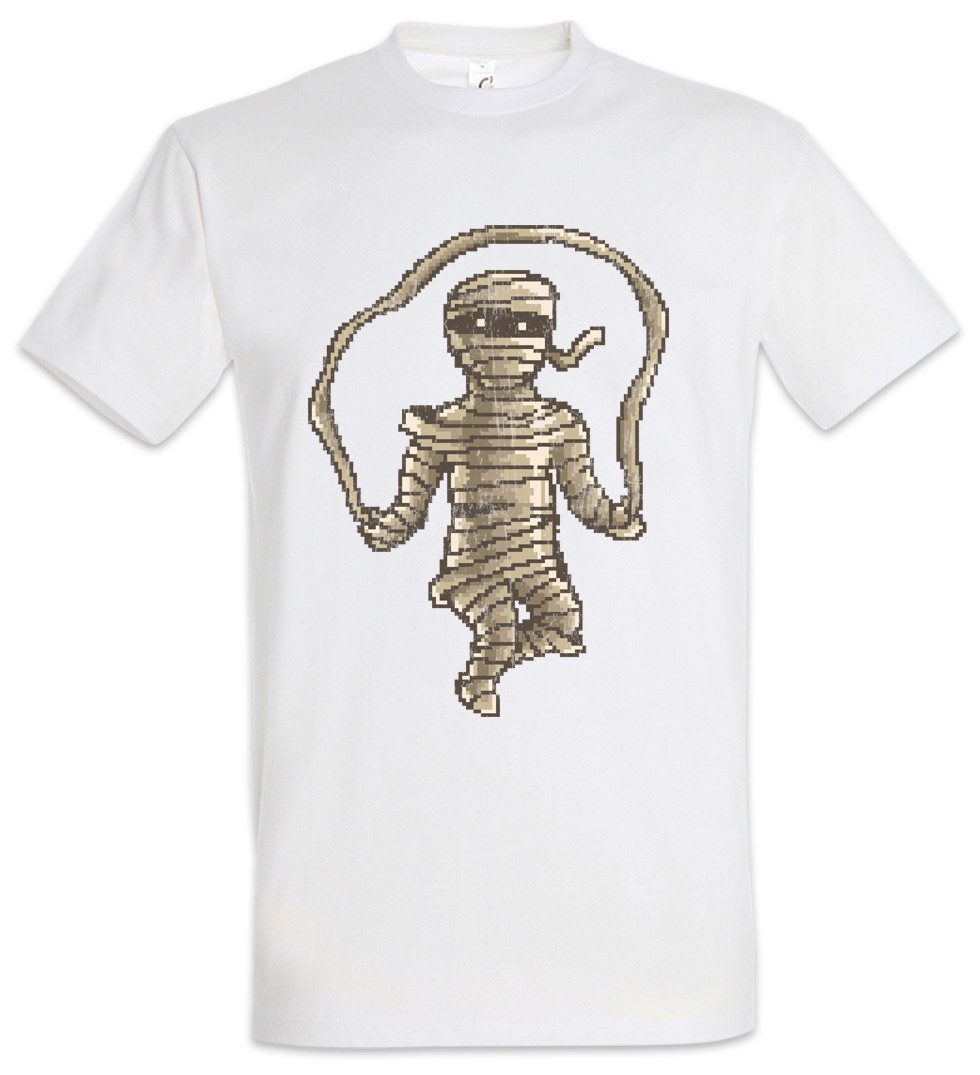 Urban Backwoods Print-Shirt Mummy Workout Herren T-Shirt Mumie Personal Coach Trainer Gym Sport (1-tlg) Sports Curls Pumpen No