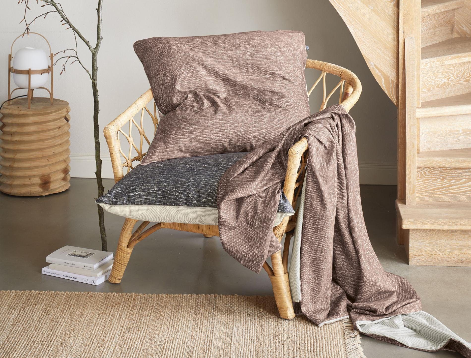 Irisette Wendebettwäsche Crown-K 8404, Mako-Satin, 2 teilig, edel und hochwertig