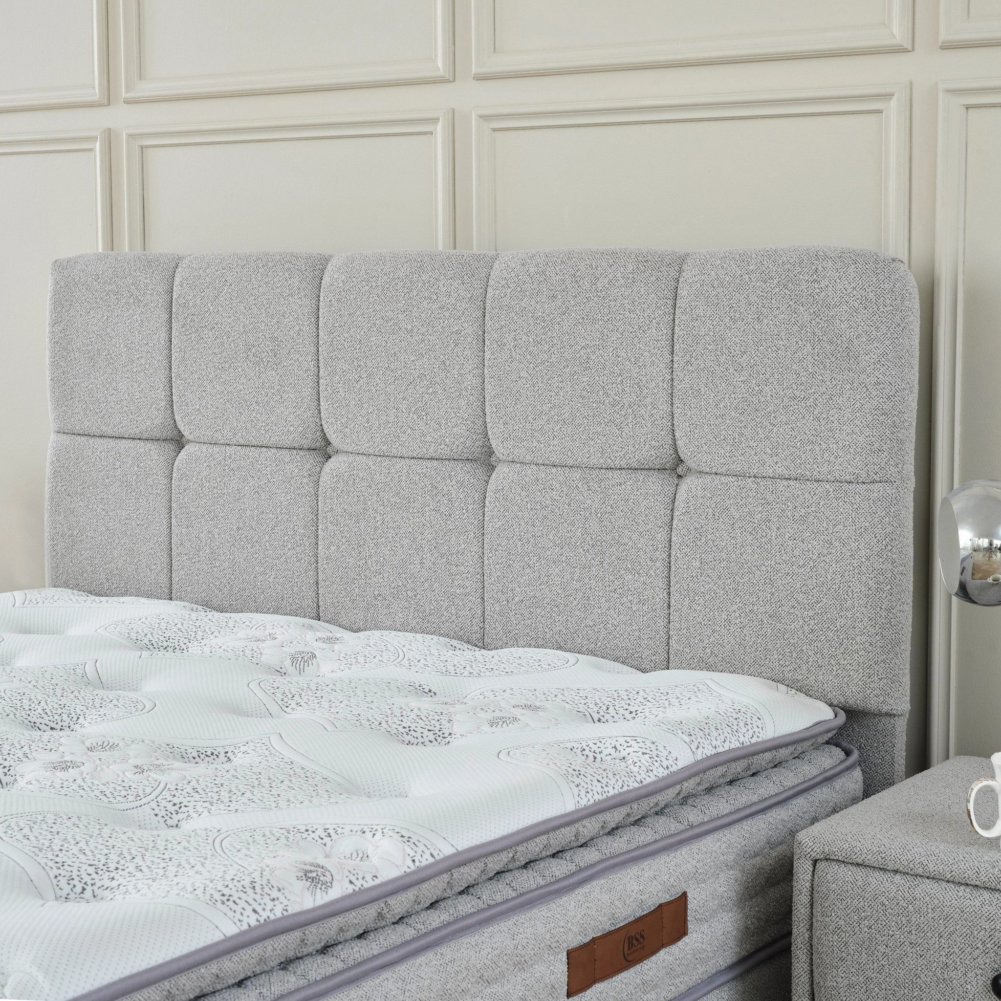 gowoll Boxspringbett Lion Bett Set mit Matratze Stauraum mit Bettkästen (140x200 160x200 180x200, Moln Lion Boxspringbett Set mit Matratze), Boxspringbett mit Matratze & Bettkästen