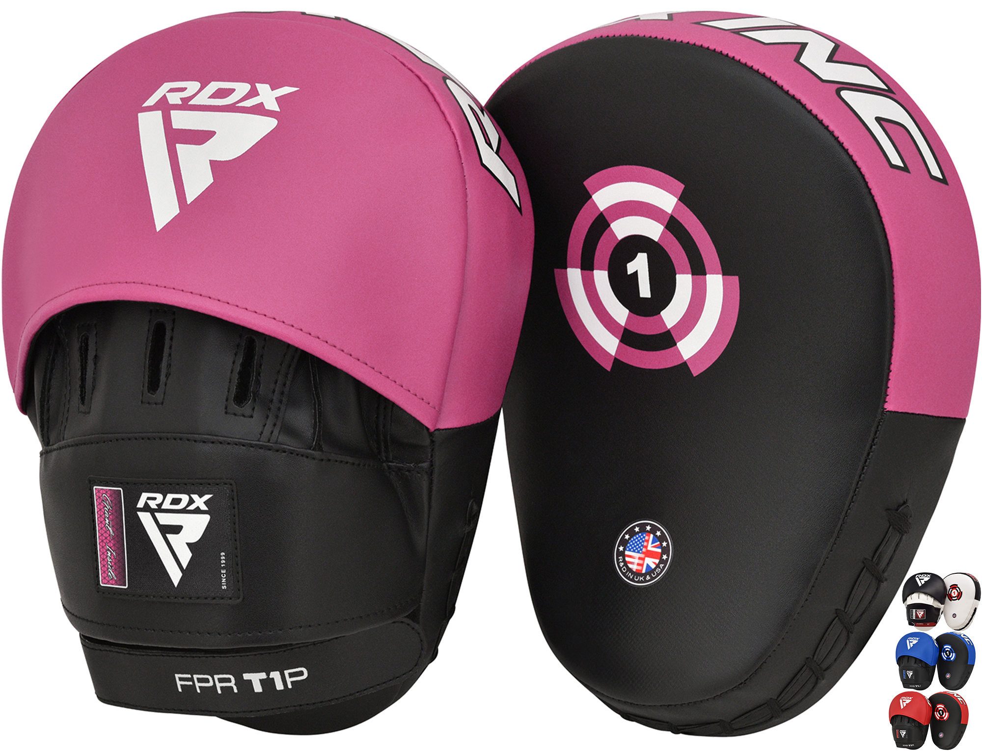 RDX Sports Pratze RDX Hand Pads Martial Arts Boxing Pads Punching Pads Kickboxing Pads