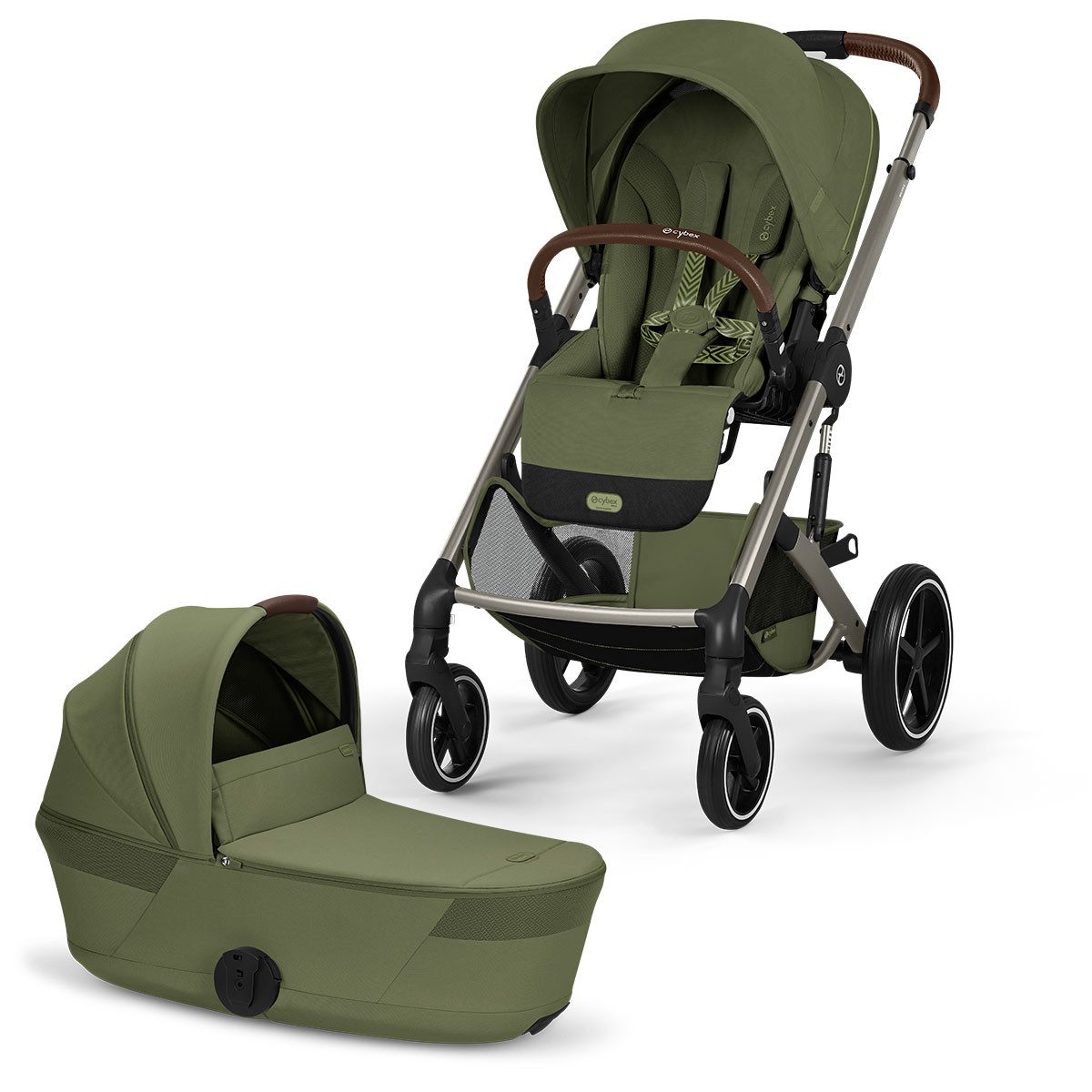 Cybex Kombi-Kinderwagen Cybex Kombi-Kinderwagen Balios S Lux inkl. faltbarer Babywanne
