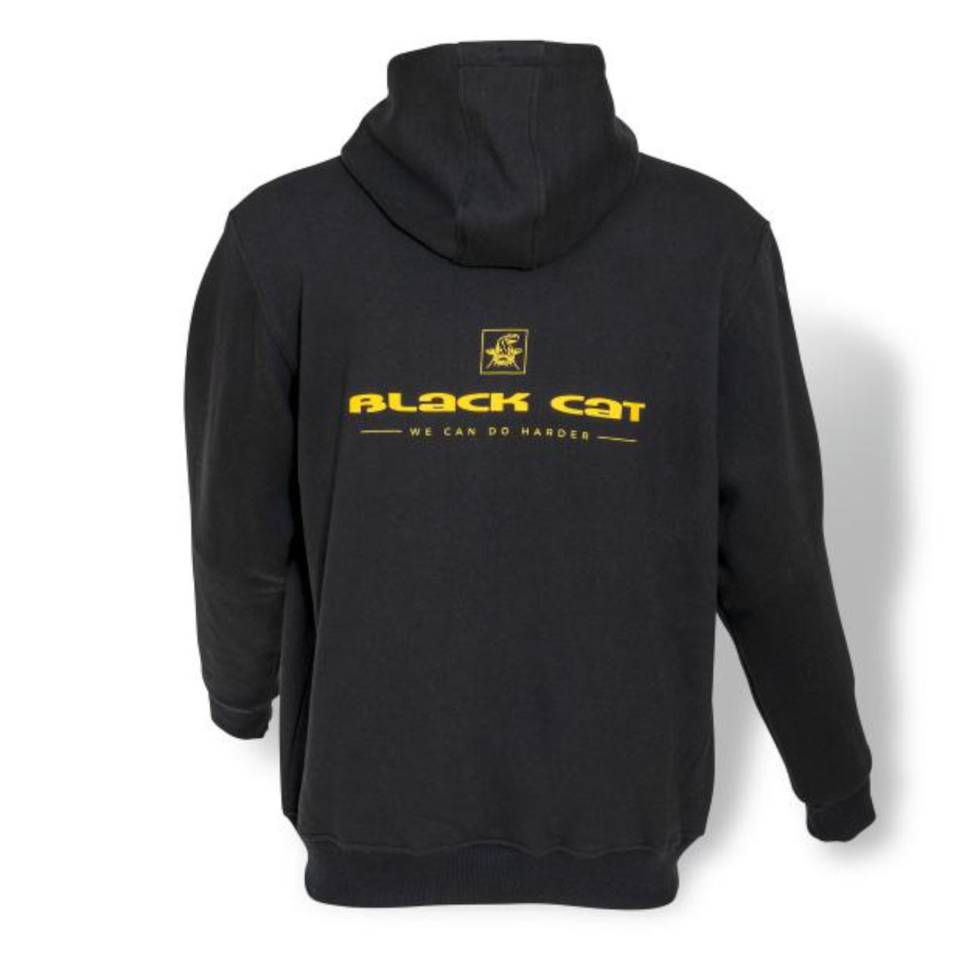 Black Cat Trainingspullover Black Cat Cat Zipper Schwarz - Angelpullover