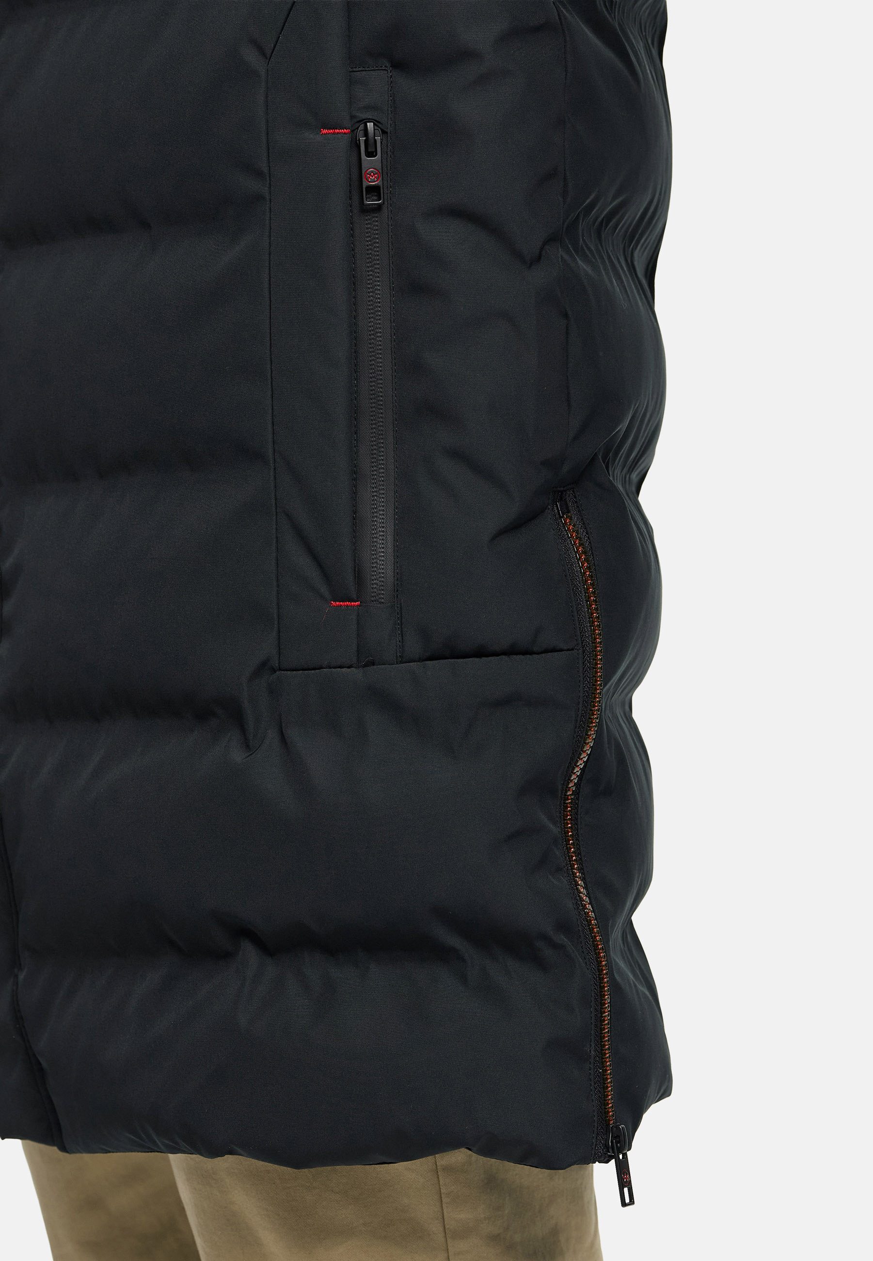 Kronstadt Wintermantel Herren KSBourland hood Herrenjacke Daunen-Optik Winterjacke mit Kapuze