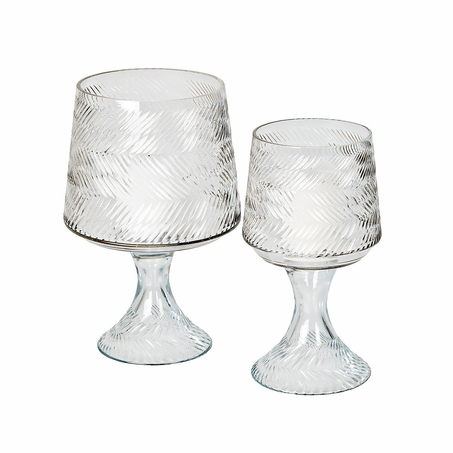 Windlicht Windlicht 2er Set Lynettes klar