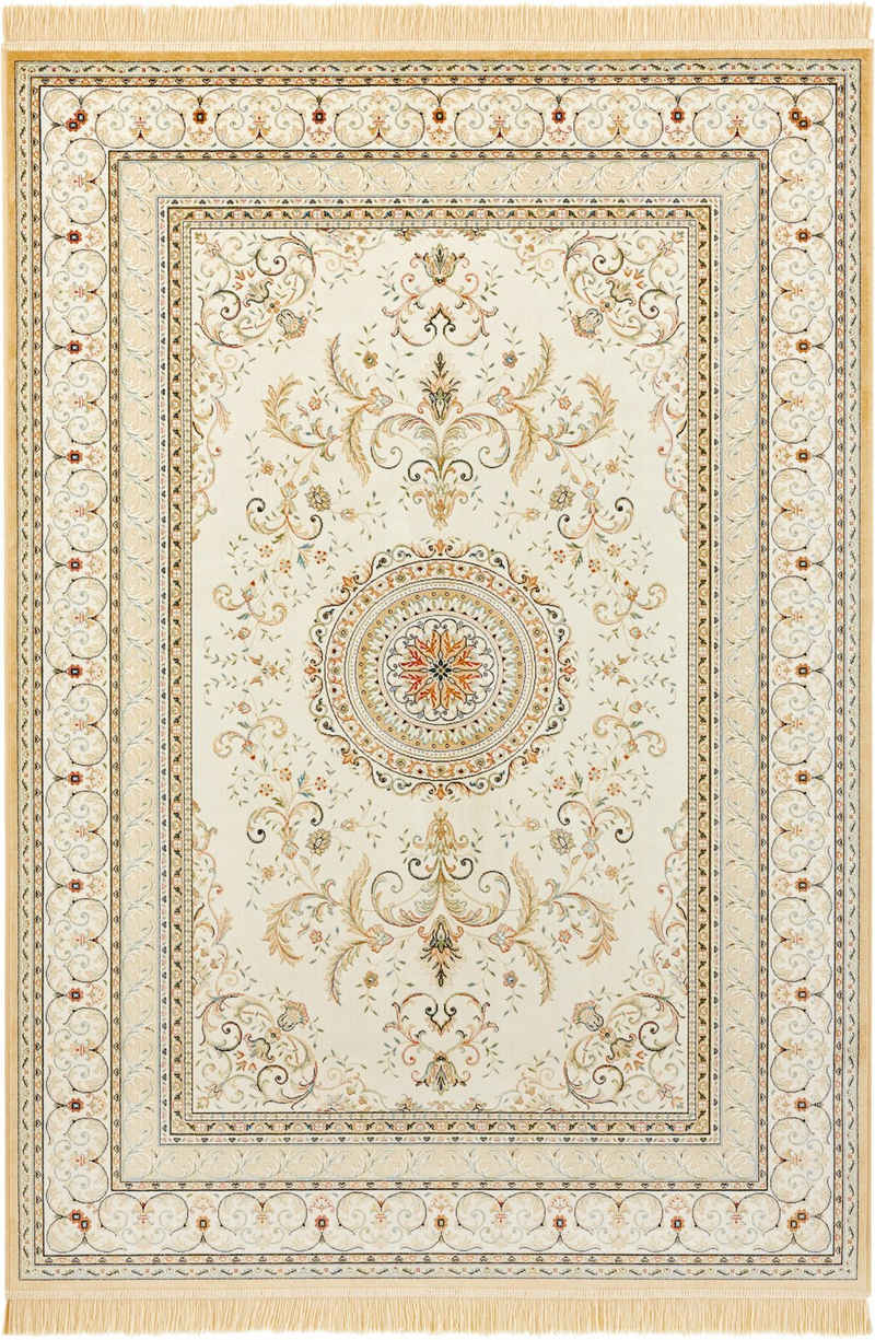 Teppich Antik Negar, NOURISTAN, rechteckig, Höhe: 5 mm, Orientalisch mit Fransen, Orient, Wohnzimmer, Schlafzimmer, Esszimmer