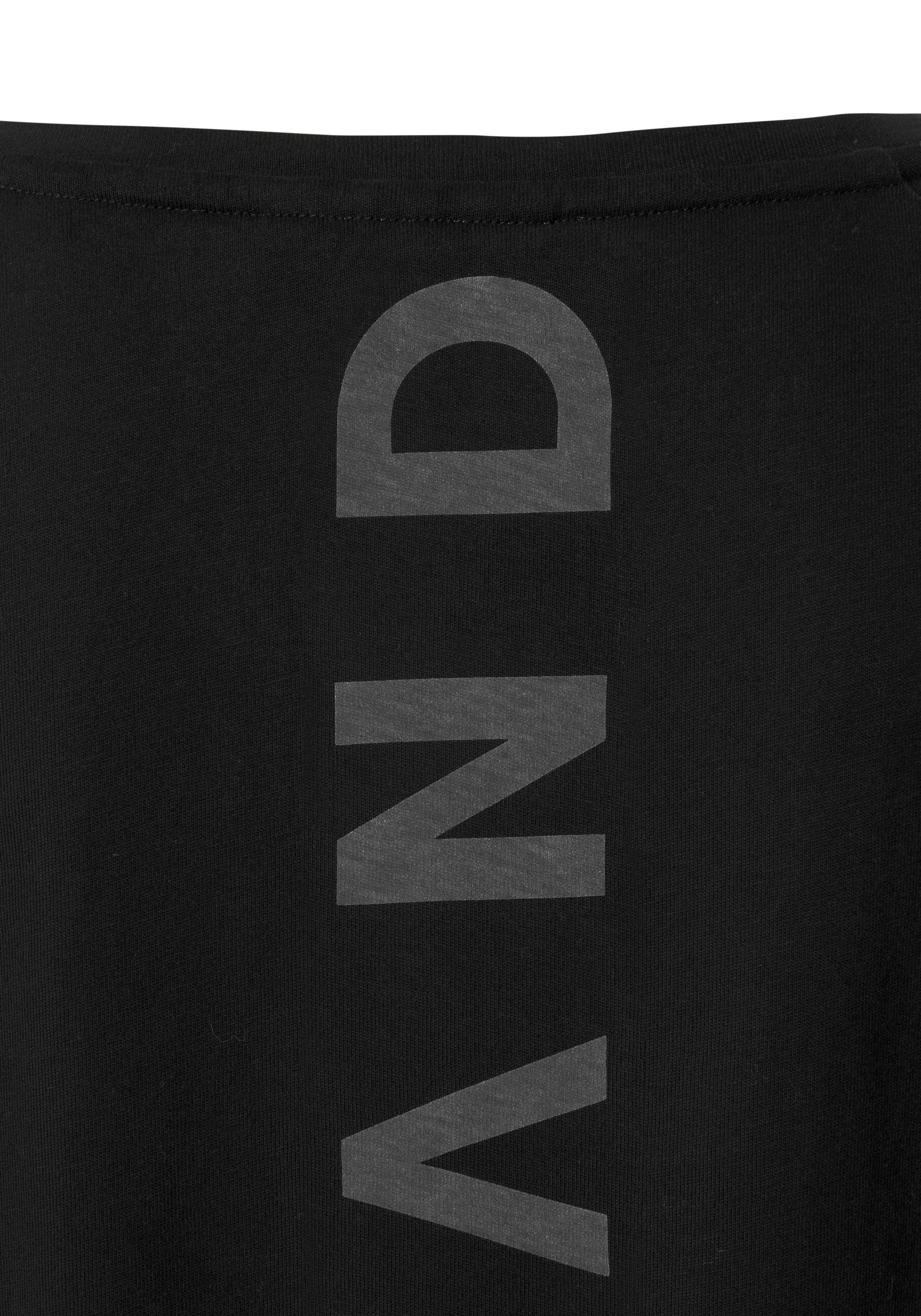 Elbsand Longsleeve Tinna mit Logodruck hinten, Langarmshirt aus Baumwoll-Mix, sportlich-casual