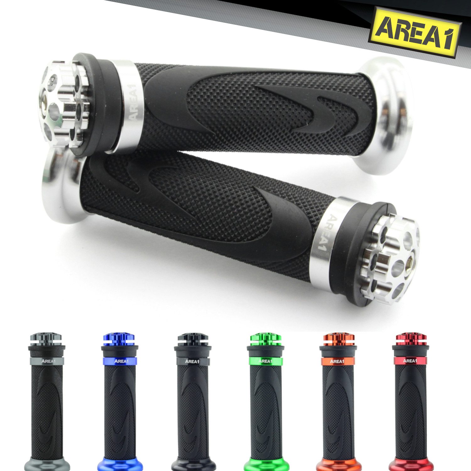 Griff Motorrad/ Motorroller Lenkergriffe 2 Stück 1x 22mm + 1x 24-25mm