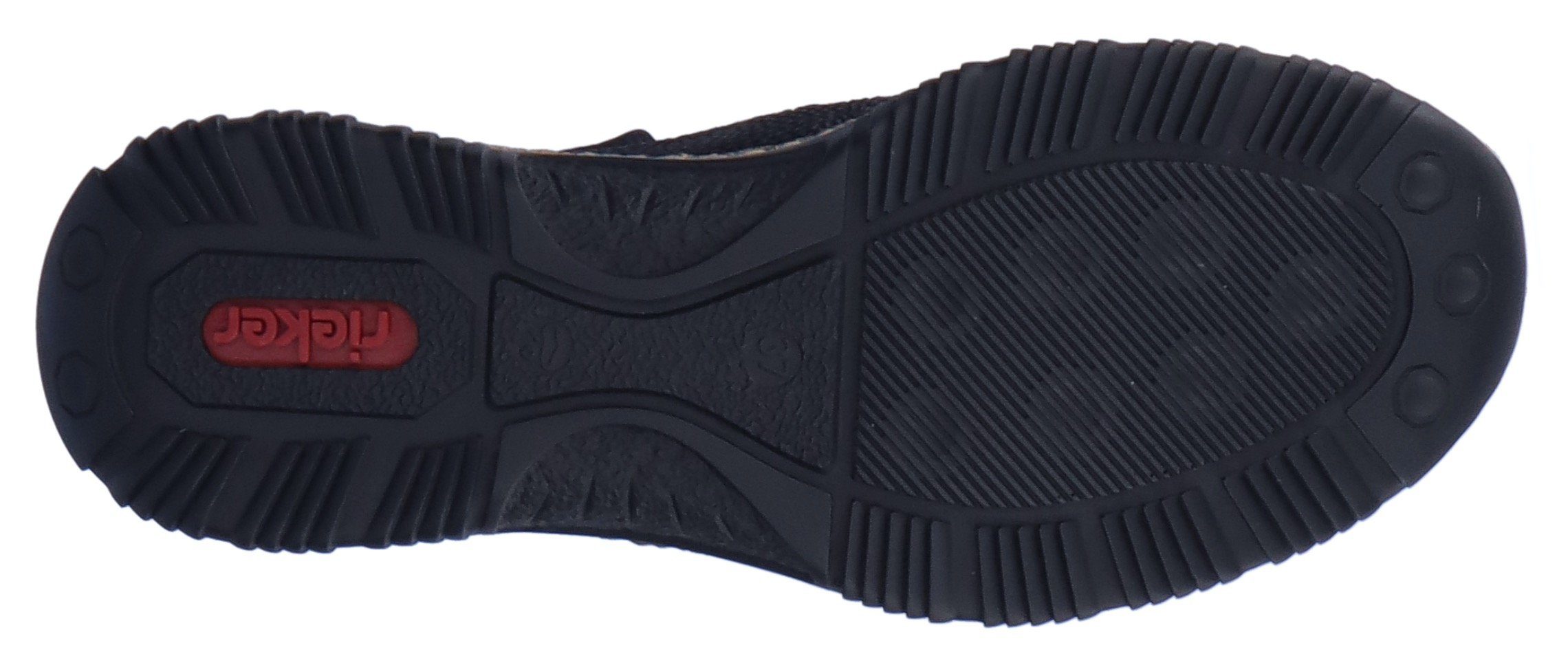 Rieker Schlupfboots Slipper, Slip-on Sneaker, Stiefelette mit MemoSoft-Innensohle