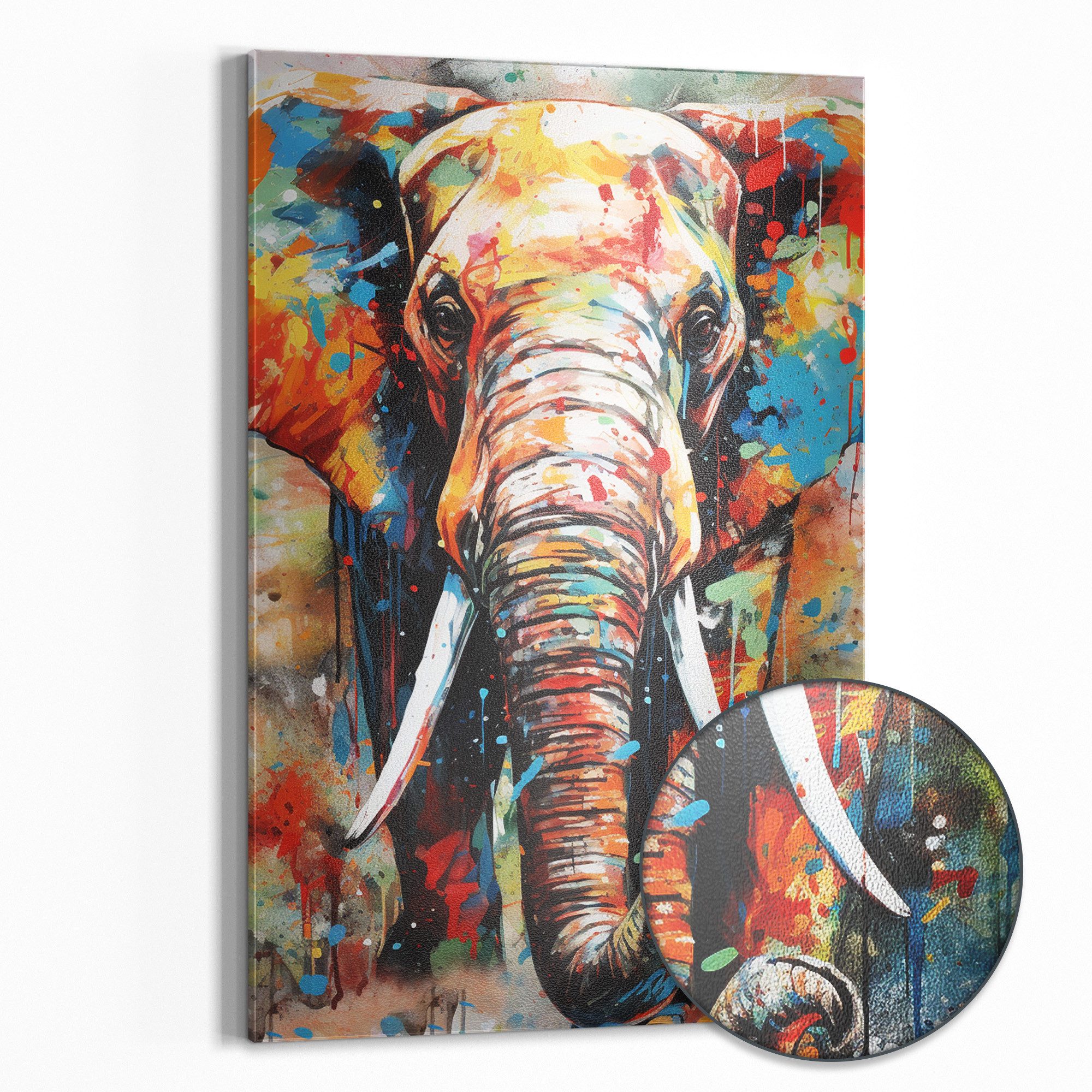 Magnettafel 'Elefant des Lebens'