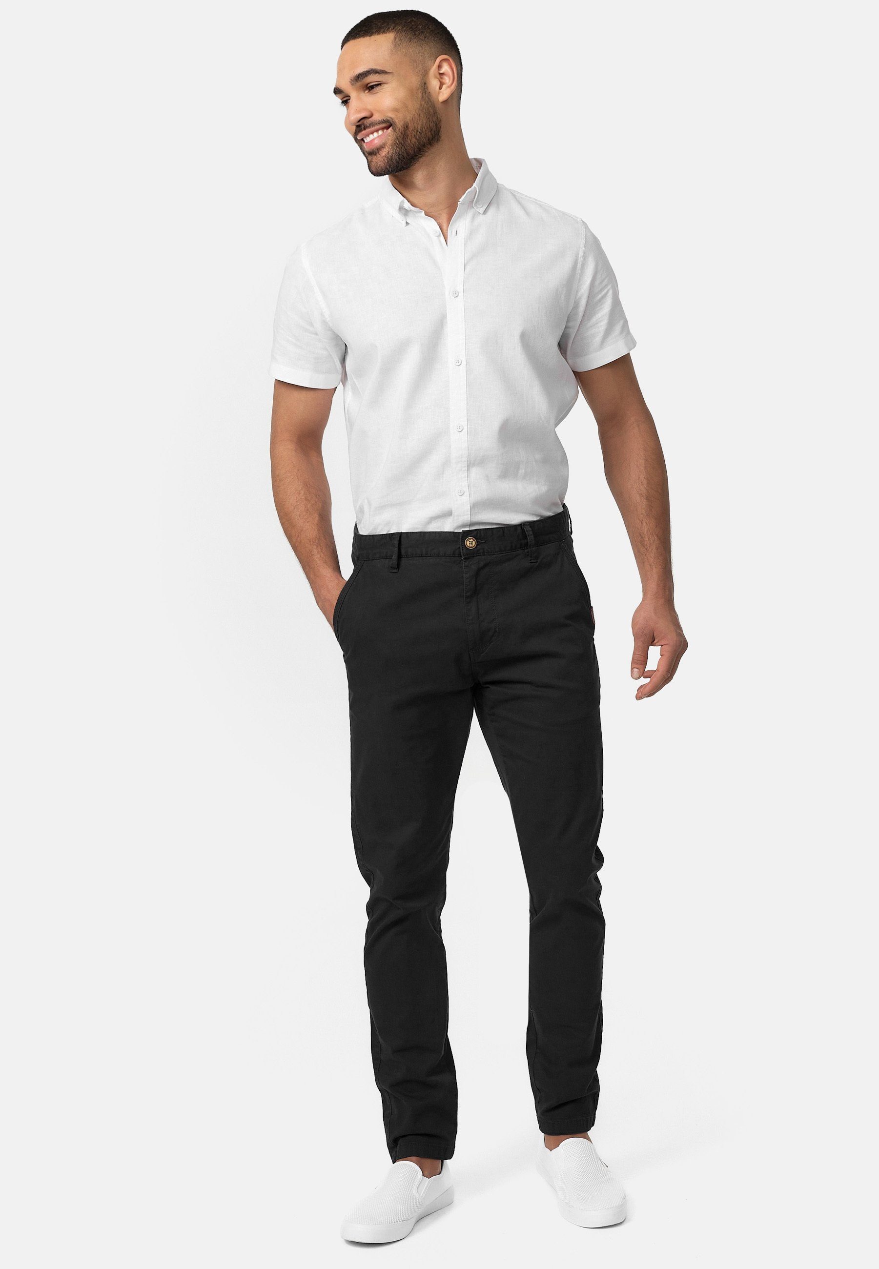 INDICODE Chinohose Herren Cherry Chino Hose Herrenhose 98% Baumwolle, 2% Elasthan – Bild 4 von 5