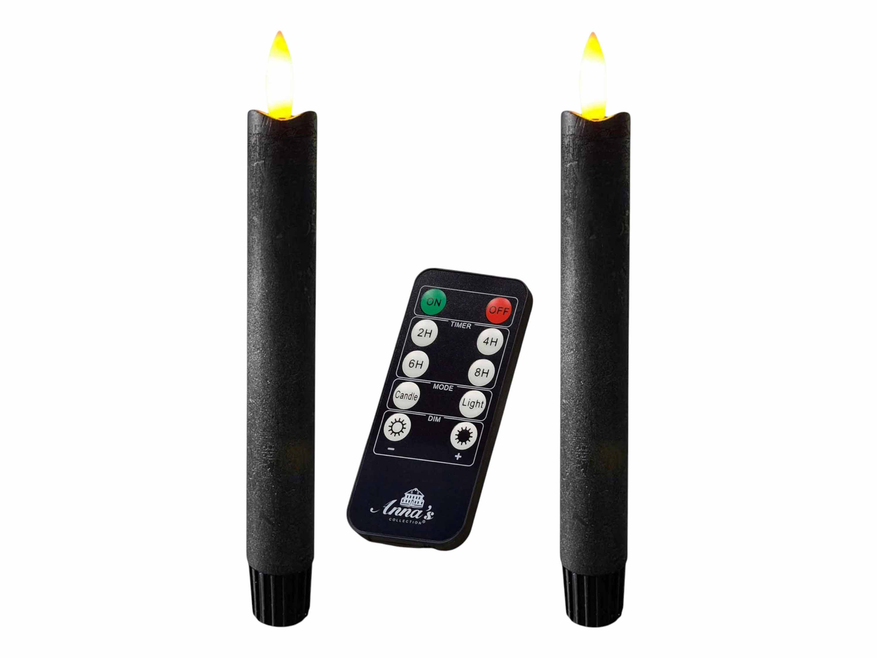 Coen Bakker Deco BV LED-Kerze (Set, 3-tlg), Stabkerzen mit Fernbedienung sc günstig online kaufen