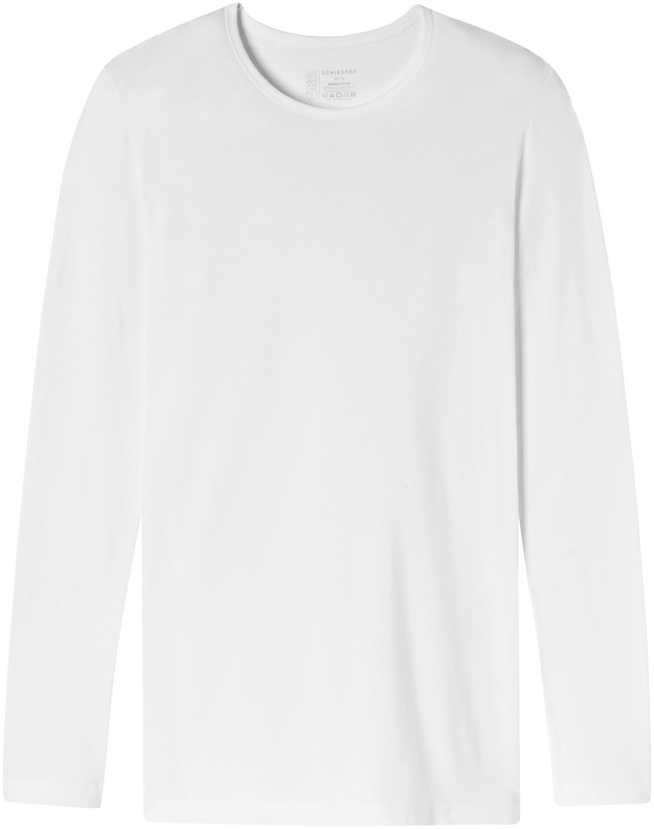 Schiesser Unterhemd 95/5 mit Rundhalsausschnitt günstig online kaufen