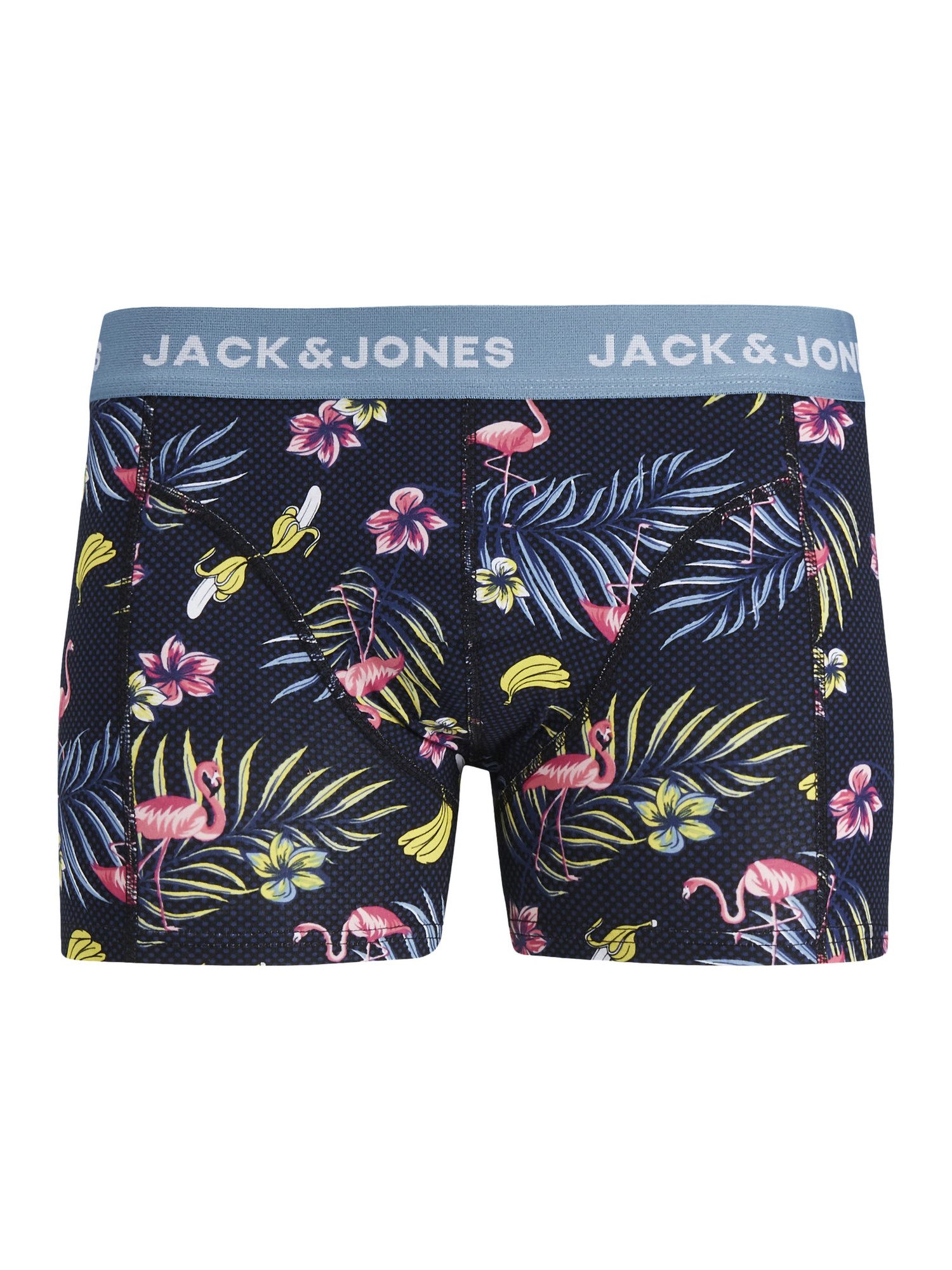 Jack & Jones Boxershorts Jacvel (5-St., 5er Pack) gute Passform durch elastische Baumwollqualität