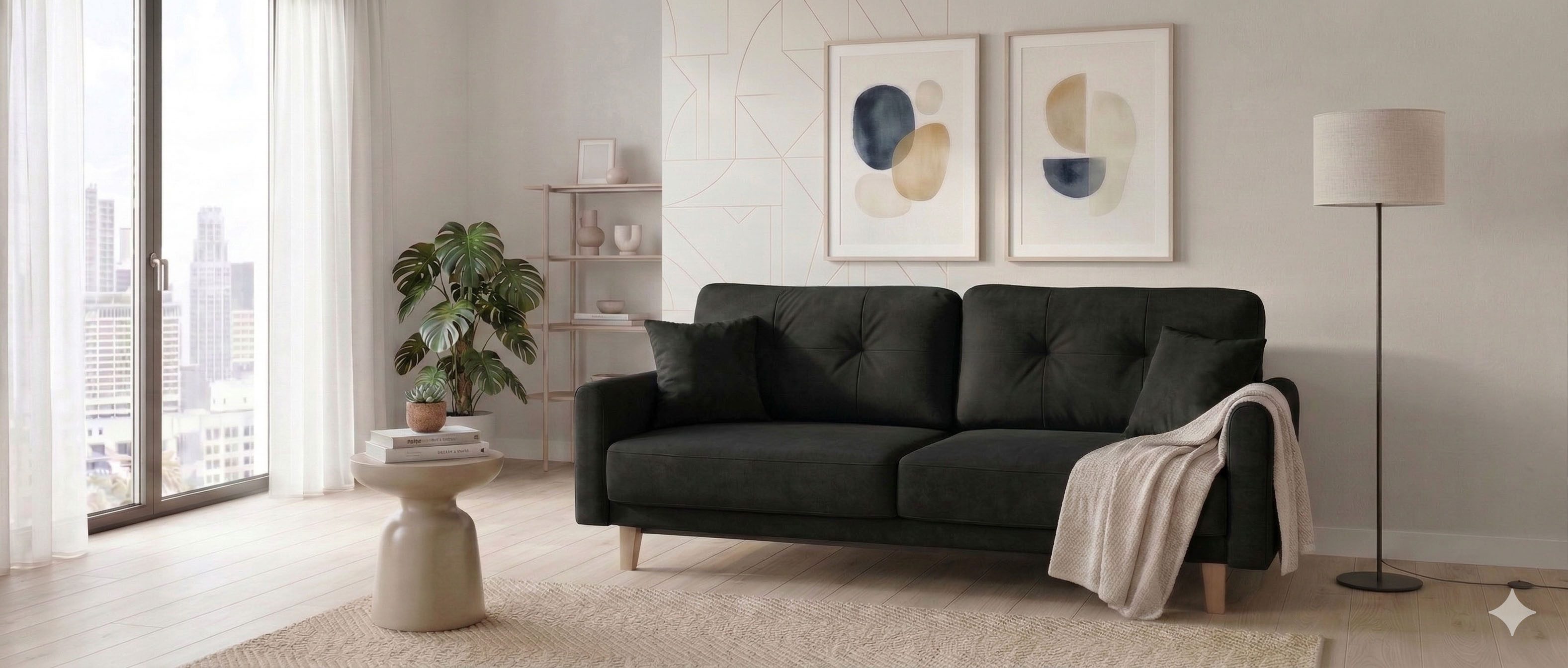 Home affaire 3-Sitzer TRIPLO optionale Schlafsofa mit Bettkasten, Maße B/T/H: 215/100/89 cm, Wahlweise Bettfunktion - Liegefläche 145x191 cm, Rücken-, Zierkissen