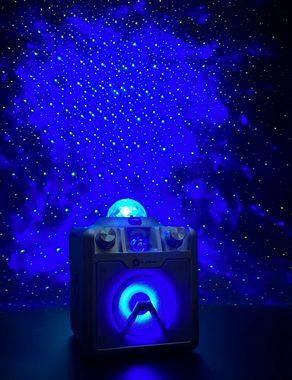 N-GEAR Party Disco Star710 Bluetooth Lautsprecher Karaoke Laser Licht Bluetooth-Lautsprecher (Bluetooth)