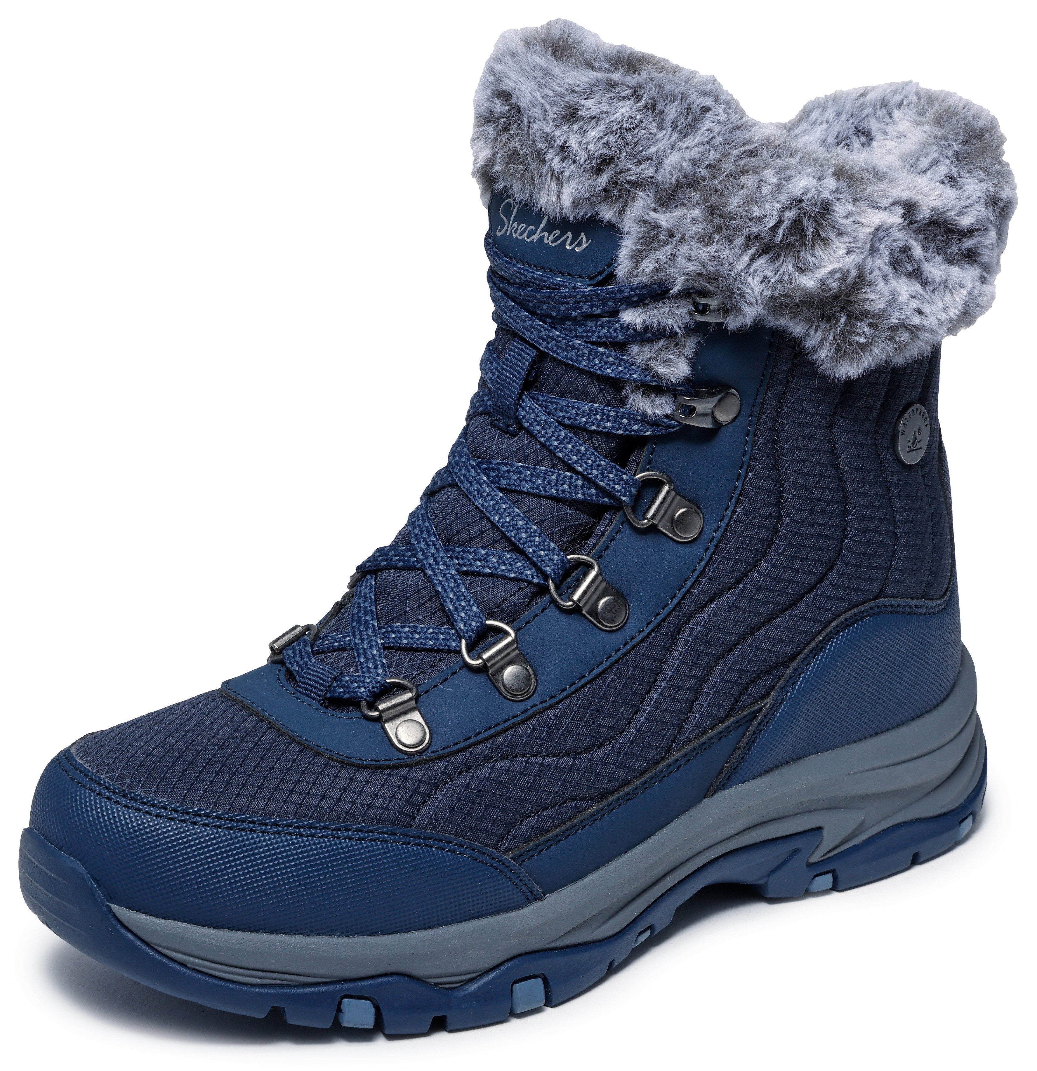 Skechers TREGO-STORMIE Winterboots Snowboots, Schnürstiefel mit rutschhemme günstig online kaufen