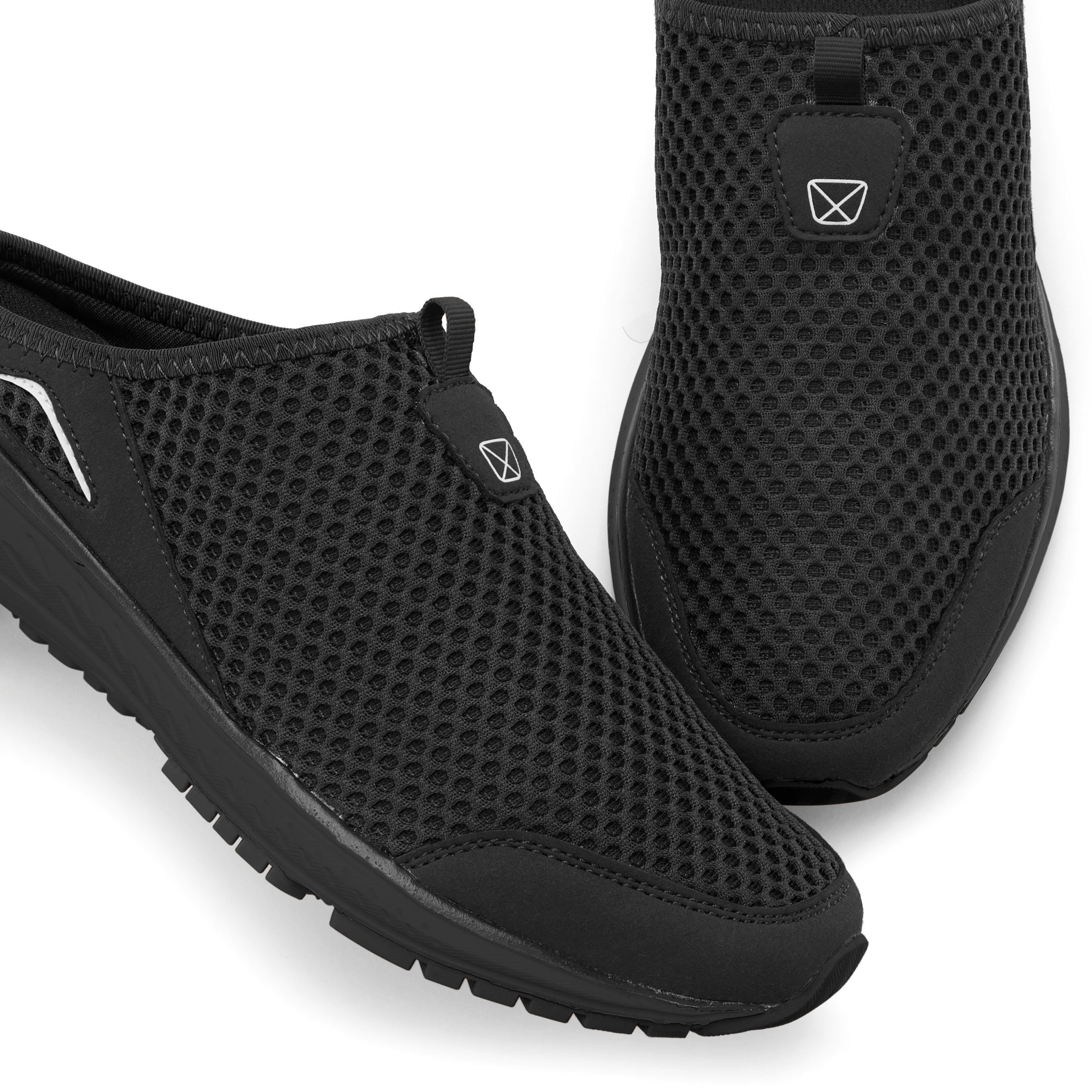 AUTHENTIC LE JOGGER Sabot Clog, Pantolette, Schlappen aus hochwertigem Textil Unisex