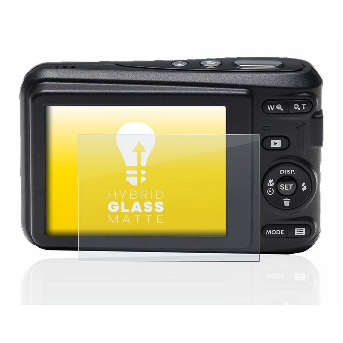upscreen flexible Panzerglasfolie für Kodak Pixpro FZ43 Displayschutzglas Schutzglas Glasfolie matt entspiegelt