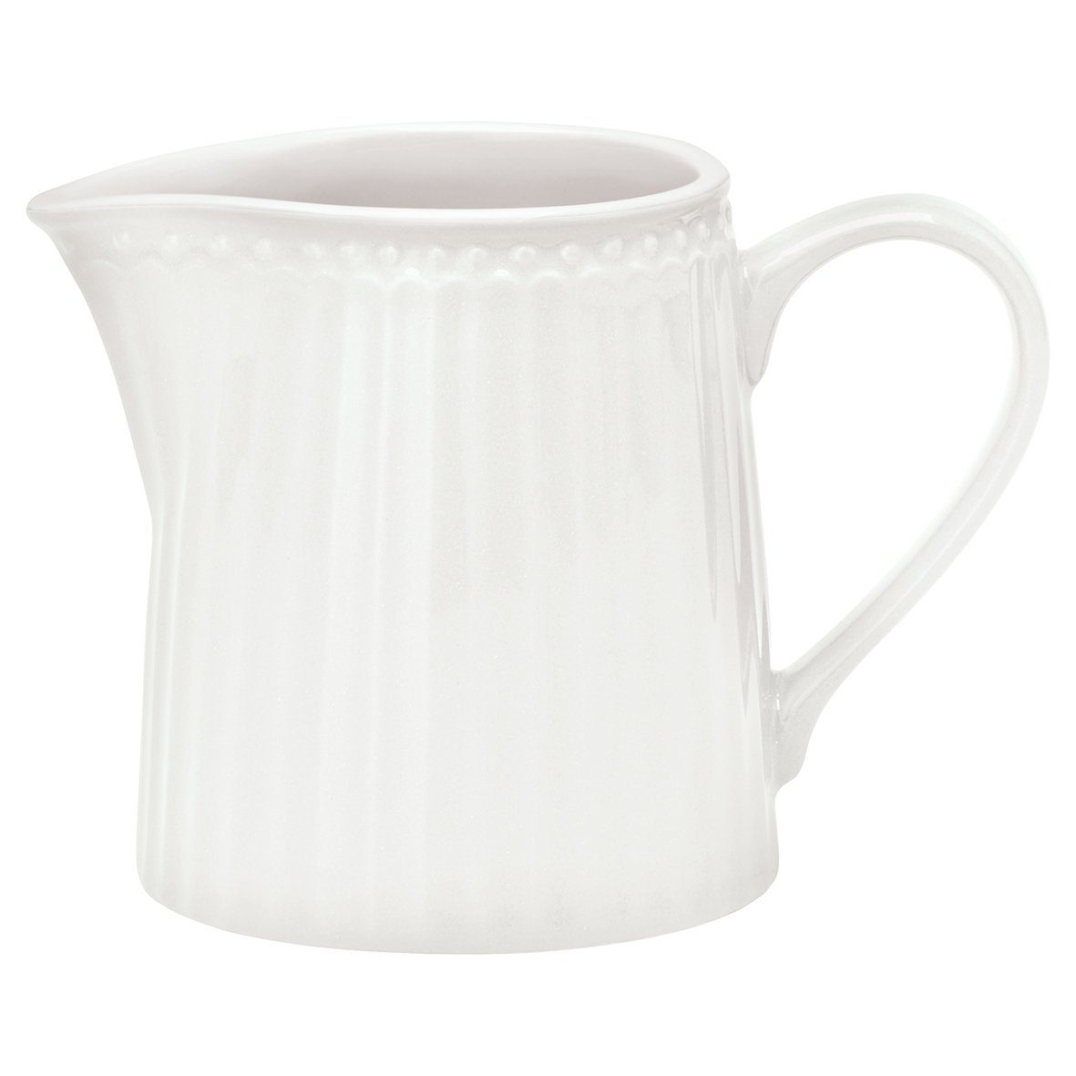 Greengate Milchkännchen Alice Milchkännchen white 0,25 l