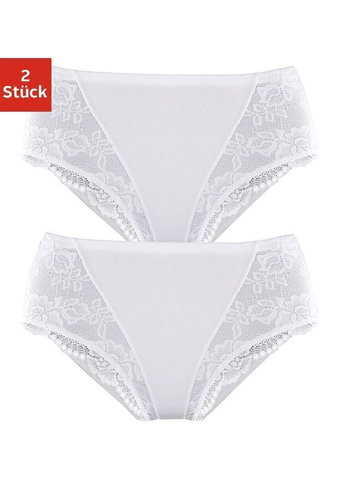 petite fleur by Lascana Formslip (2er-Pack) Bodyforming Slip aus elastischer Baumwolle