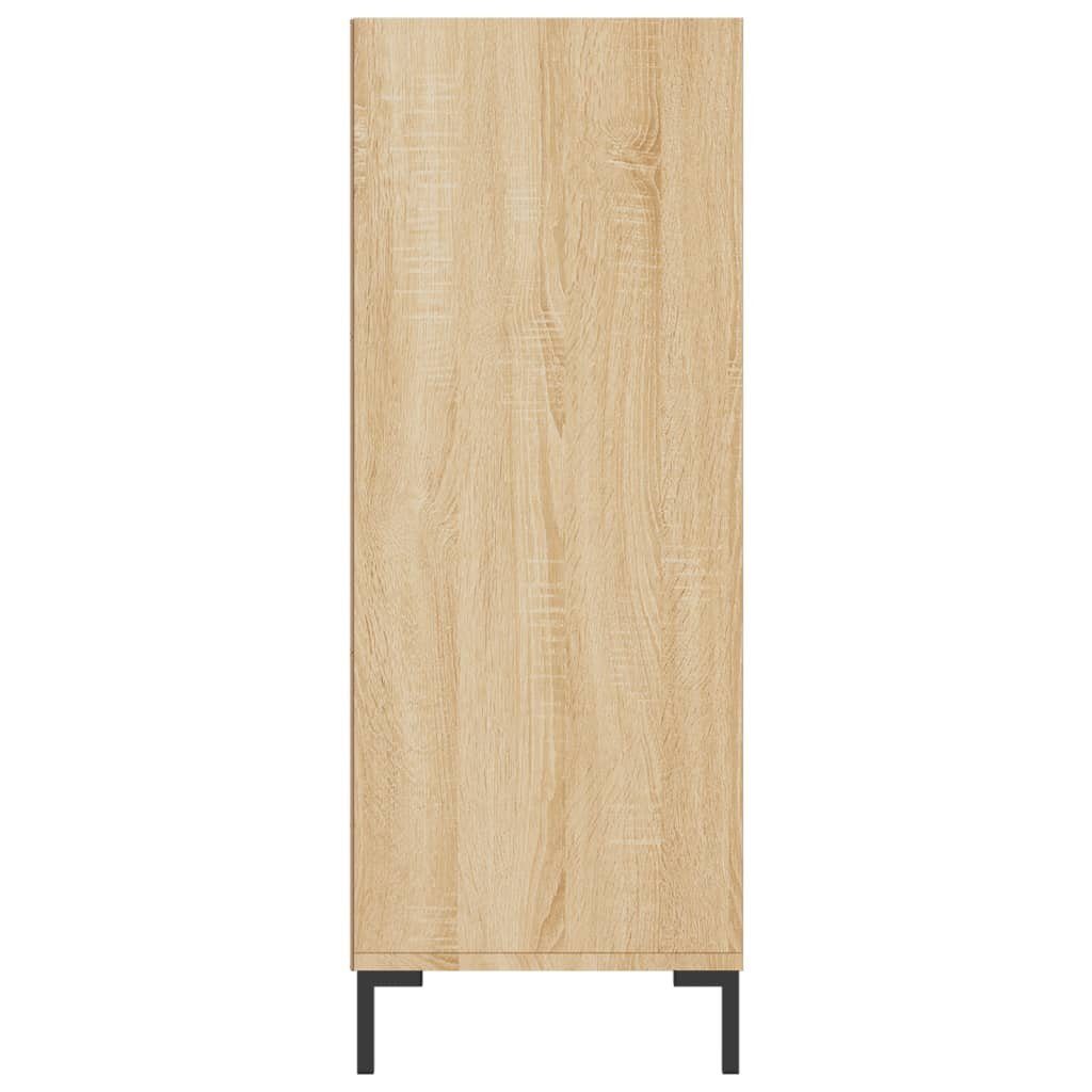 Holzwerkstoff Sonoma-Eiche Bücherregal furnicato 69,5x32,5x90 cm