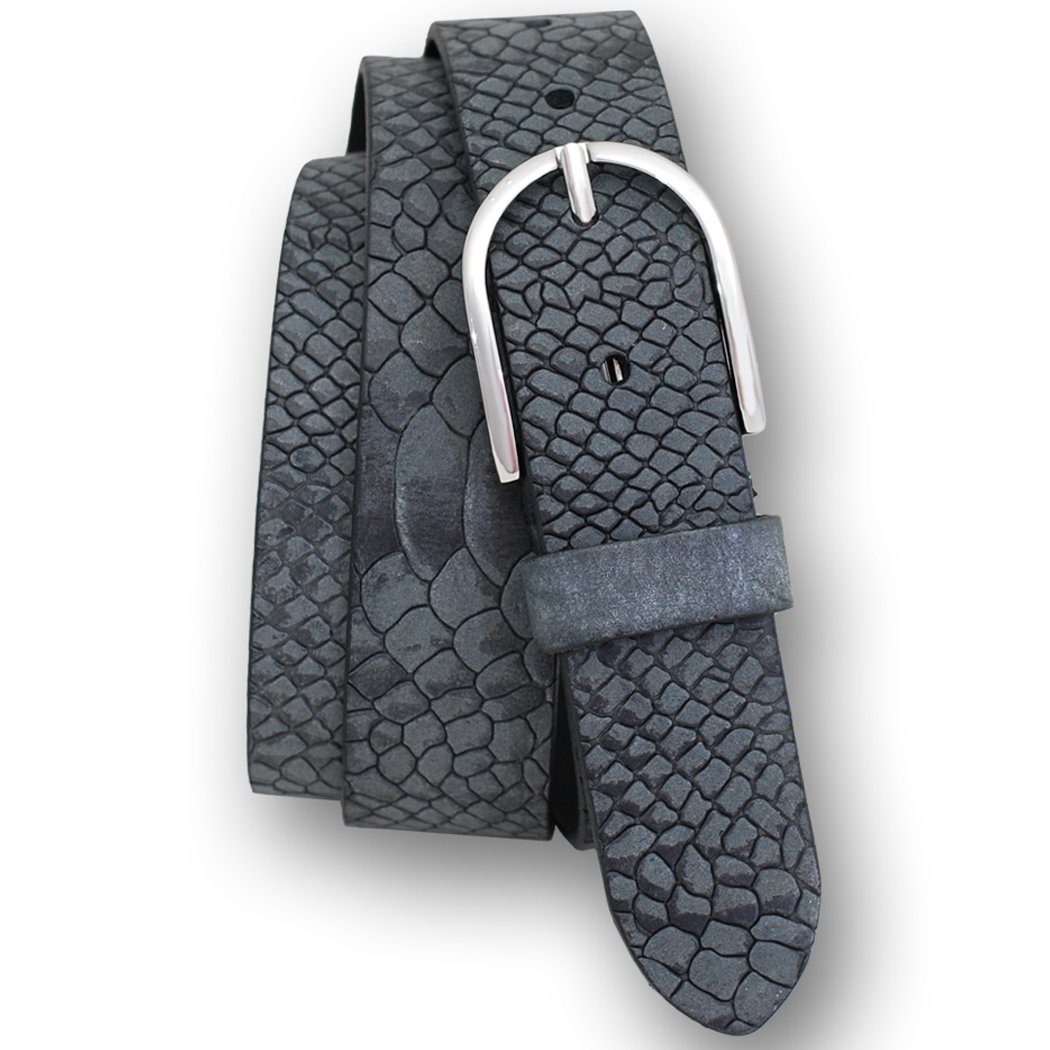VITTOZZI Ledergürtel Gürtel, Cremona 3,5cm