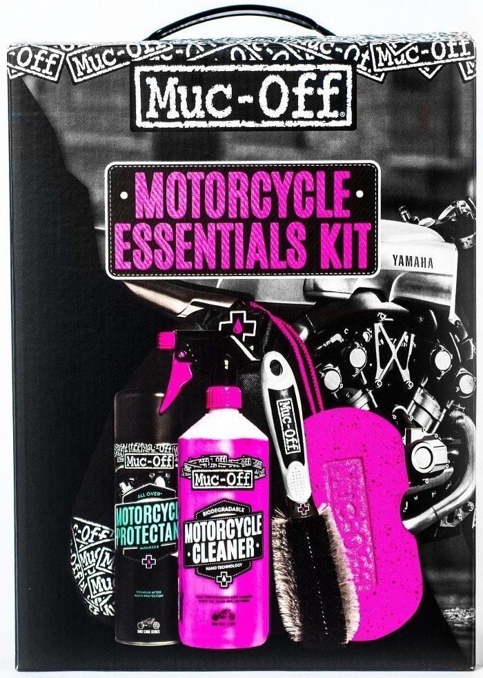 Muc-Off Motorcycle Care Essentials Reinigungsset Mikrofasertuch